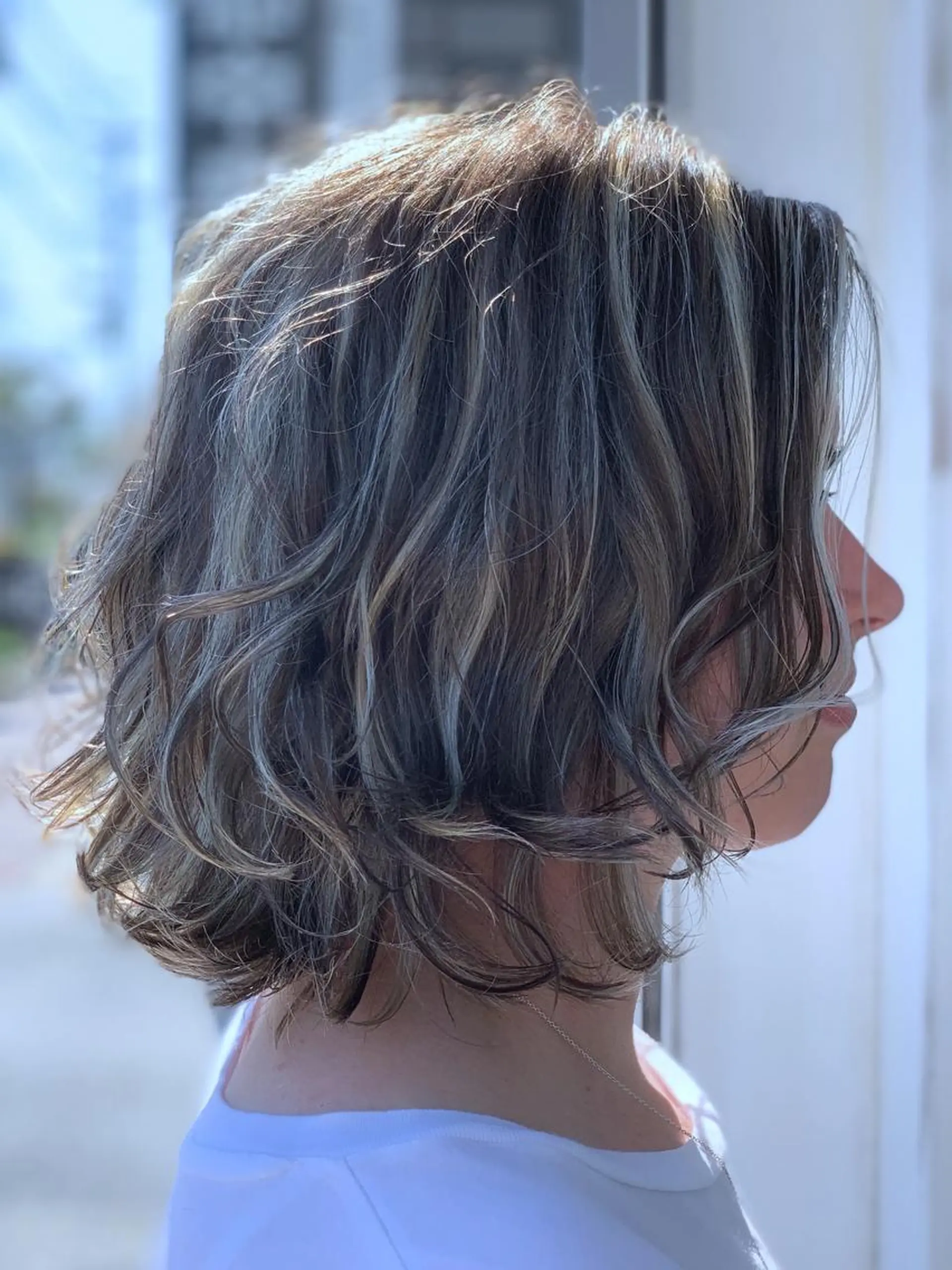 カラー ハイライトカラー CLASSICO hair 京田辺店所属・浜井 尚希のヘアスタイル