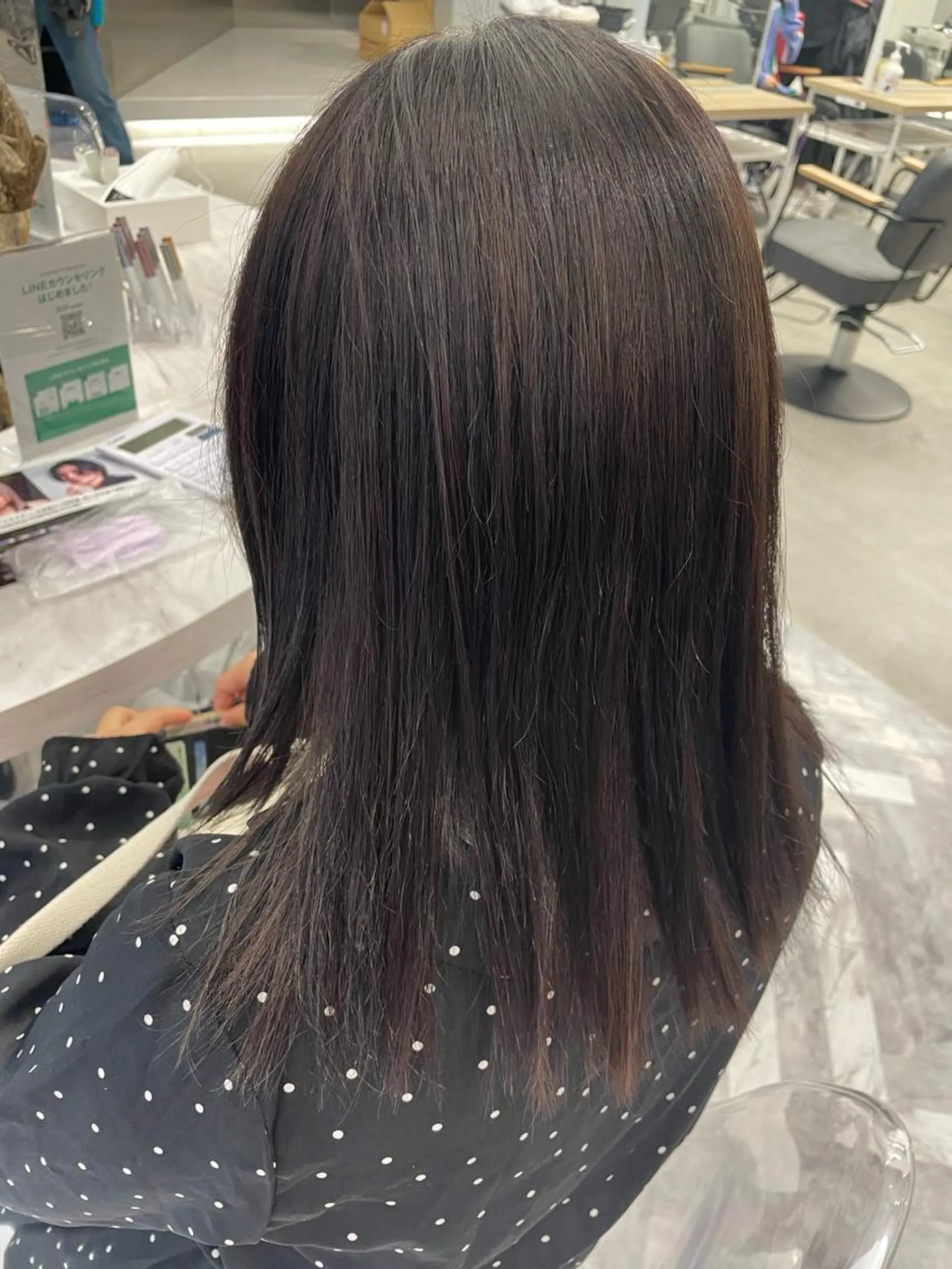 ミディアム カラー ヘアカラー 🧁はるひ/ ZEST八王子🟡のヘアスタイル