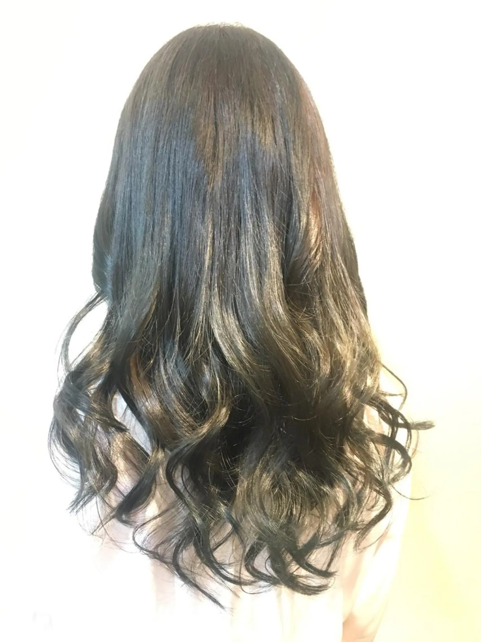 ロング カラー アッシュ 透明感カラー イルミナカラー カット ヘアカラー トリートメント ✂︎中山竜哉✂︎ 川崎スタイリストのヘアスタイル