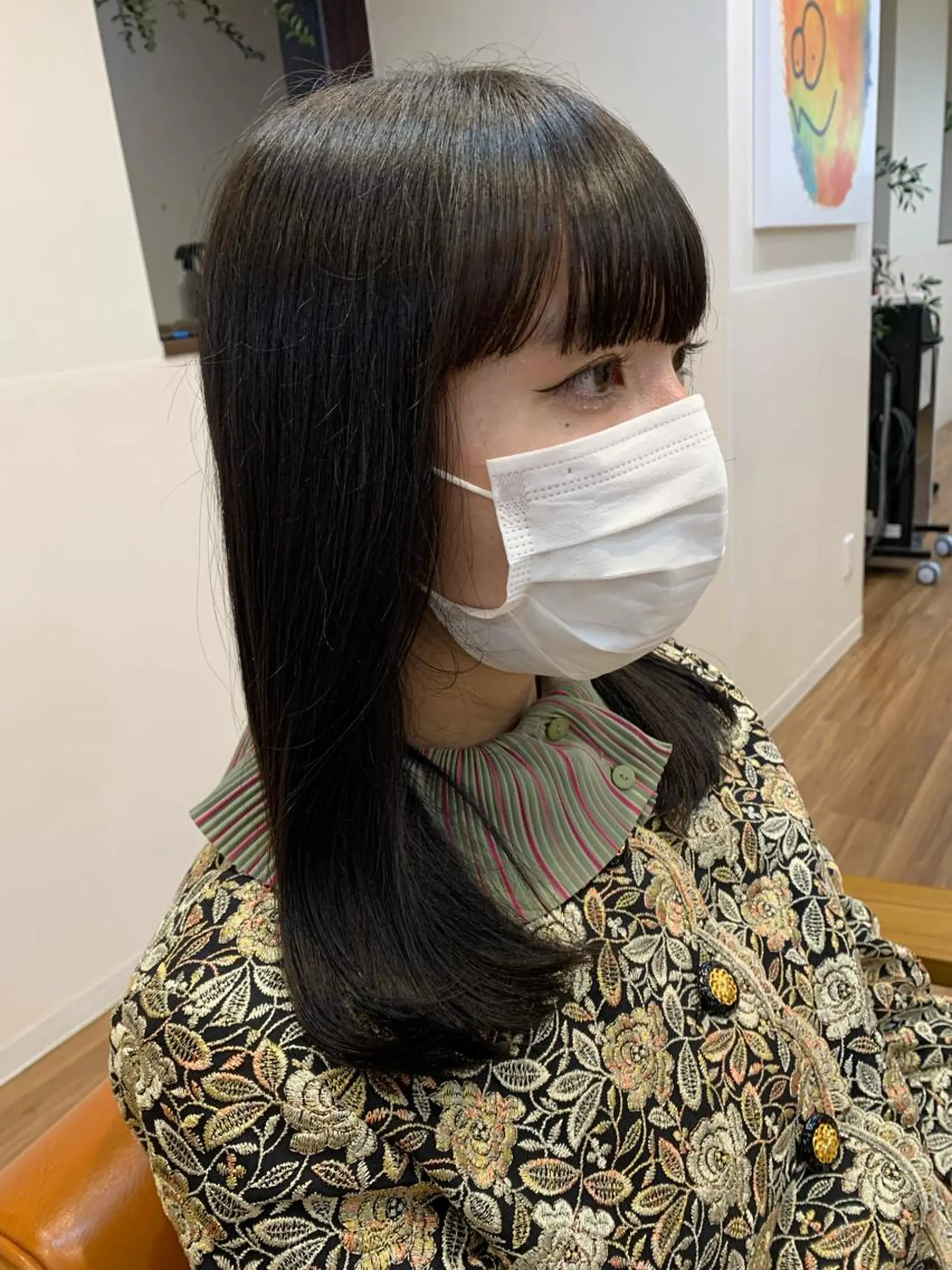 ロング ロング 【韓国風くびれヘア】 joule小木曽輝のヘアスタイル