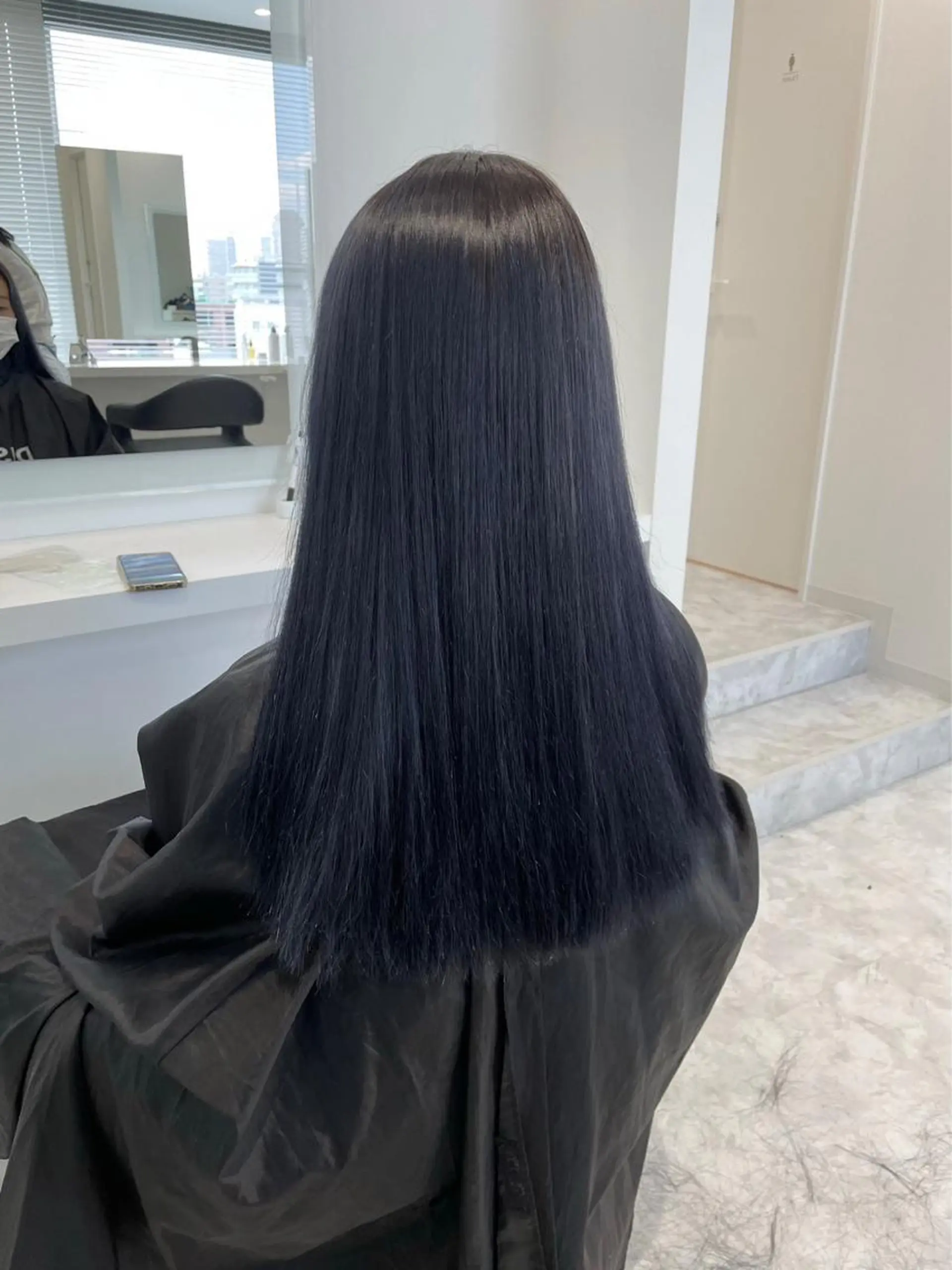 セミロング カラー ヘアアレンジ カット ヘアカラー トリートメント レイヤー/艶ベージュ /🎀Saki🎀のヘアスタイル