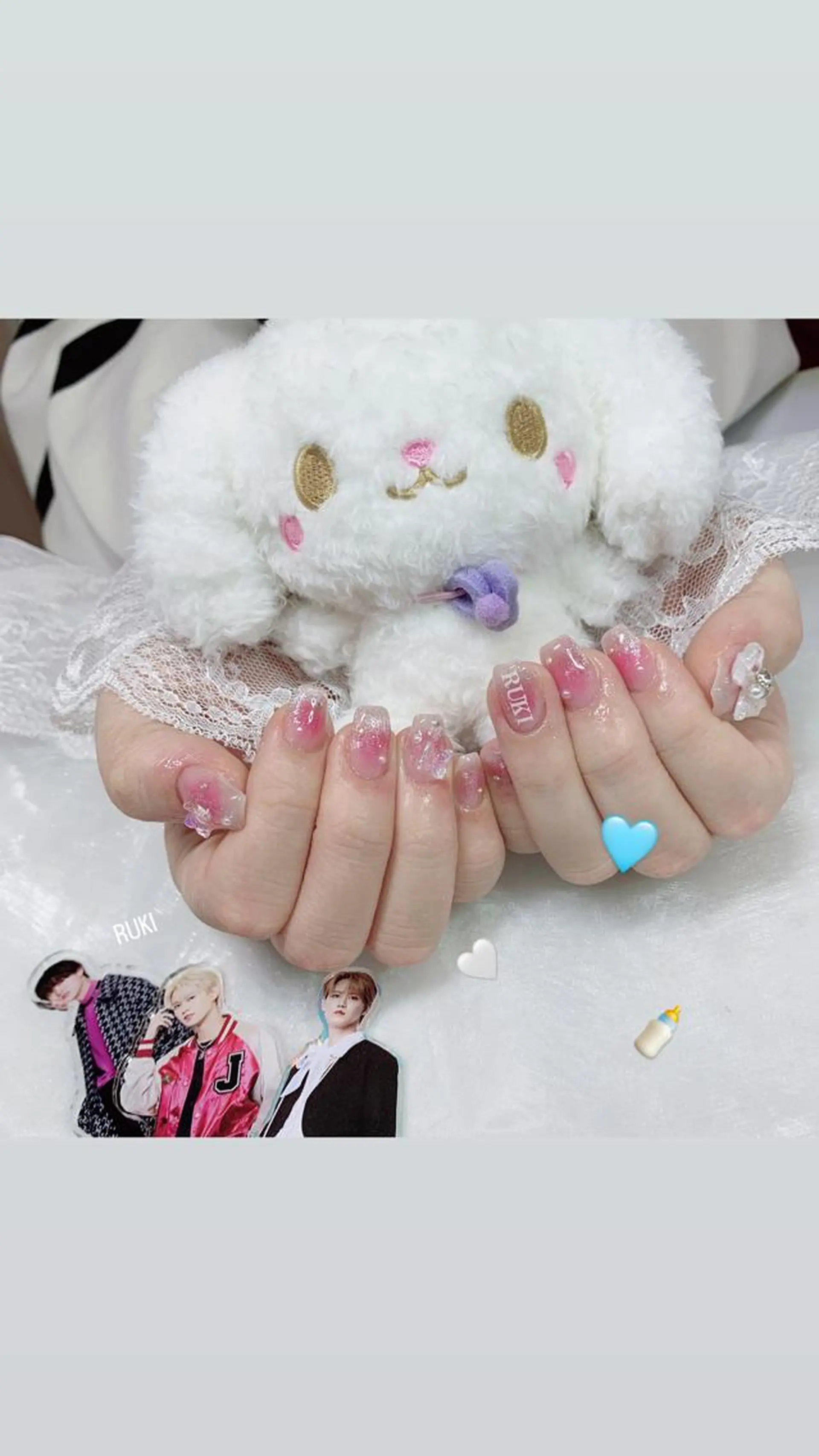 ネイル ハンドネイル La neige* yuki 🥯🍑のネイルデザイン