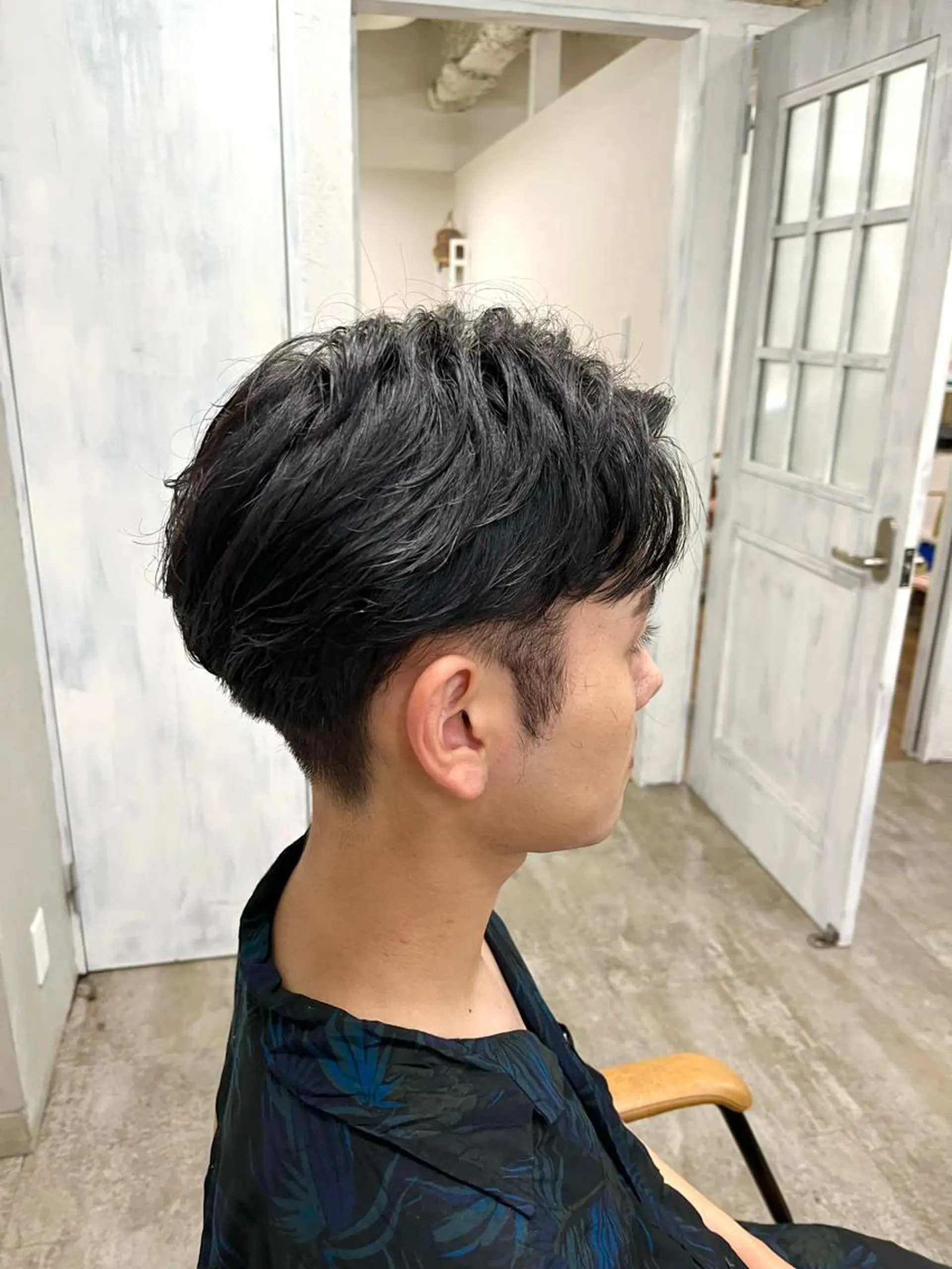 パーマ メンズ カット パーマ 💜メンズカット＆パ ーマ💜Sakuraのヘアスタイル