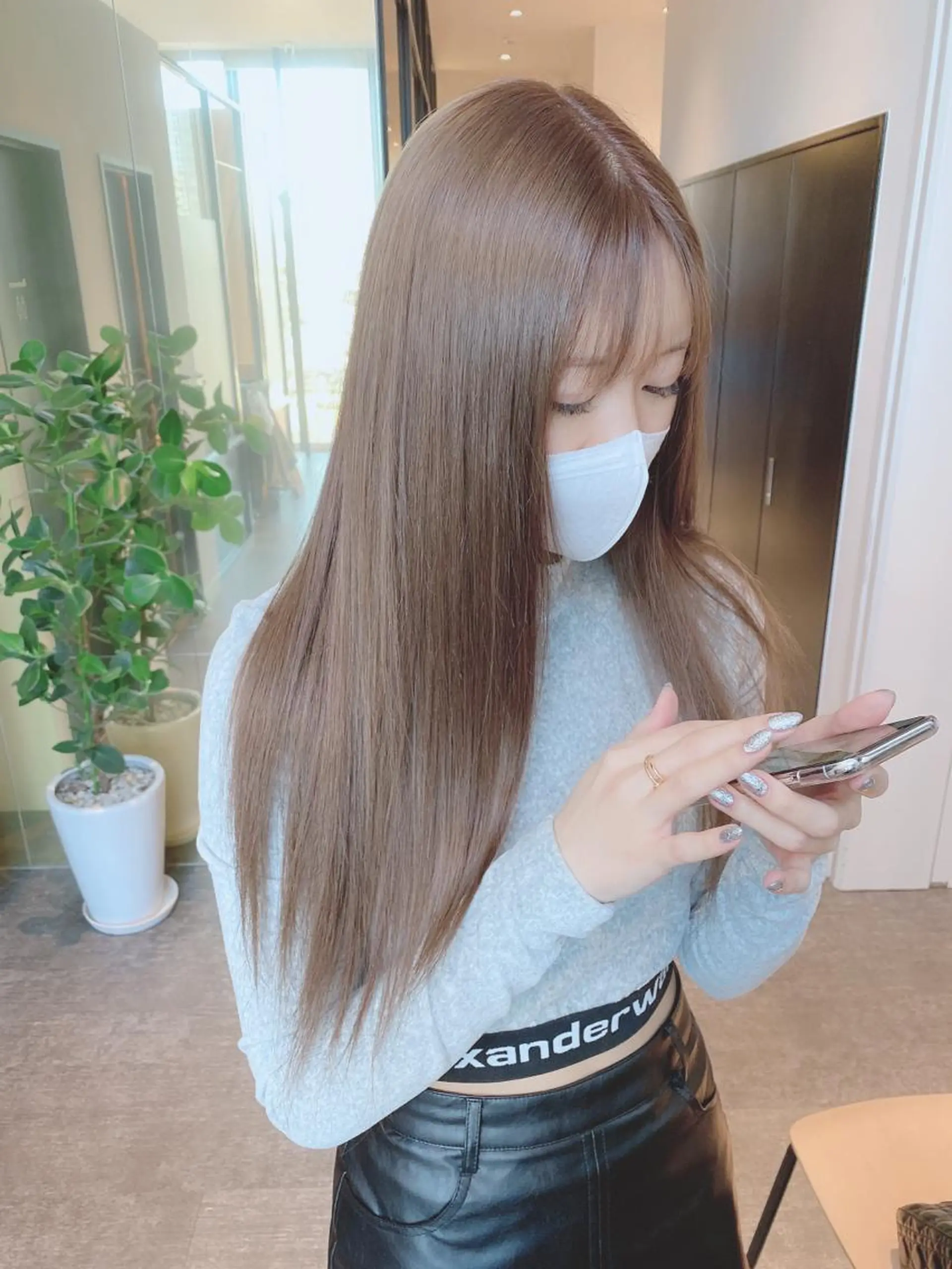 ロング カラー トリートメント 【Diar】オーナー アキヨシケンタのヘアスタイル