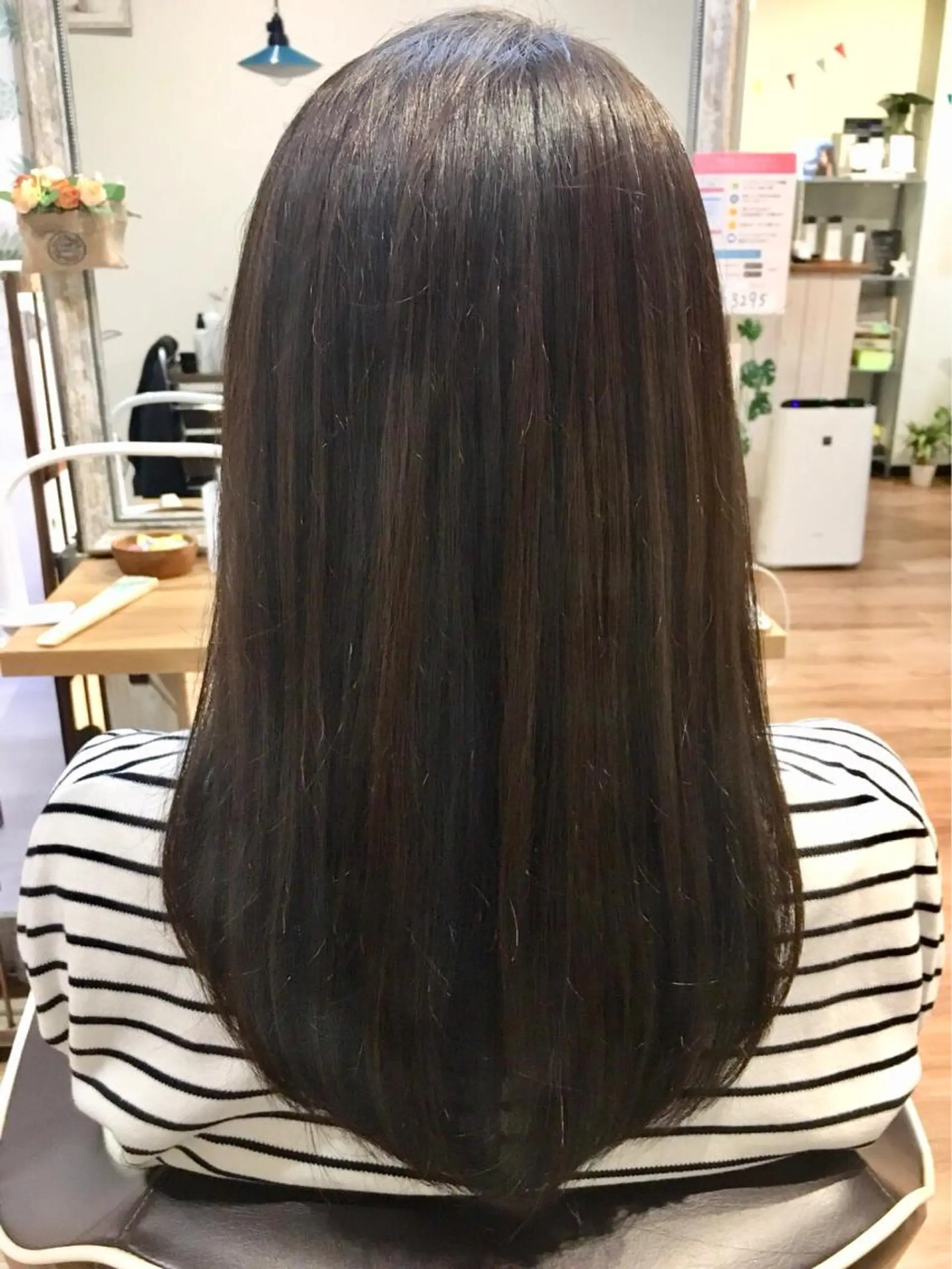 ロング カット トリートメント 青野 文香のヘアスタイル