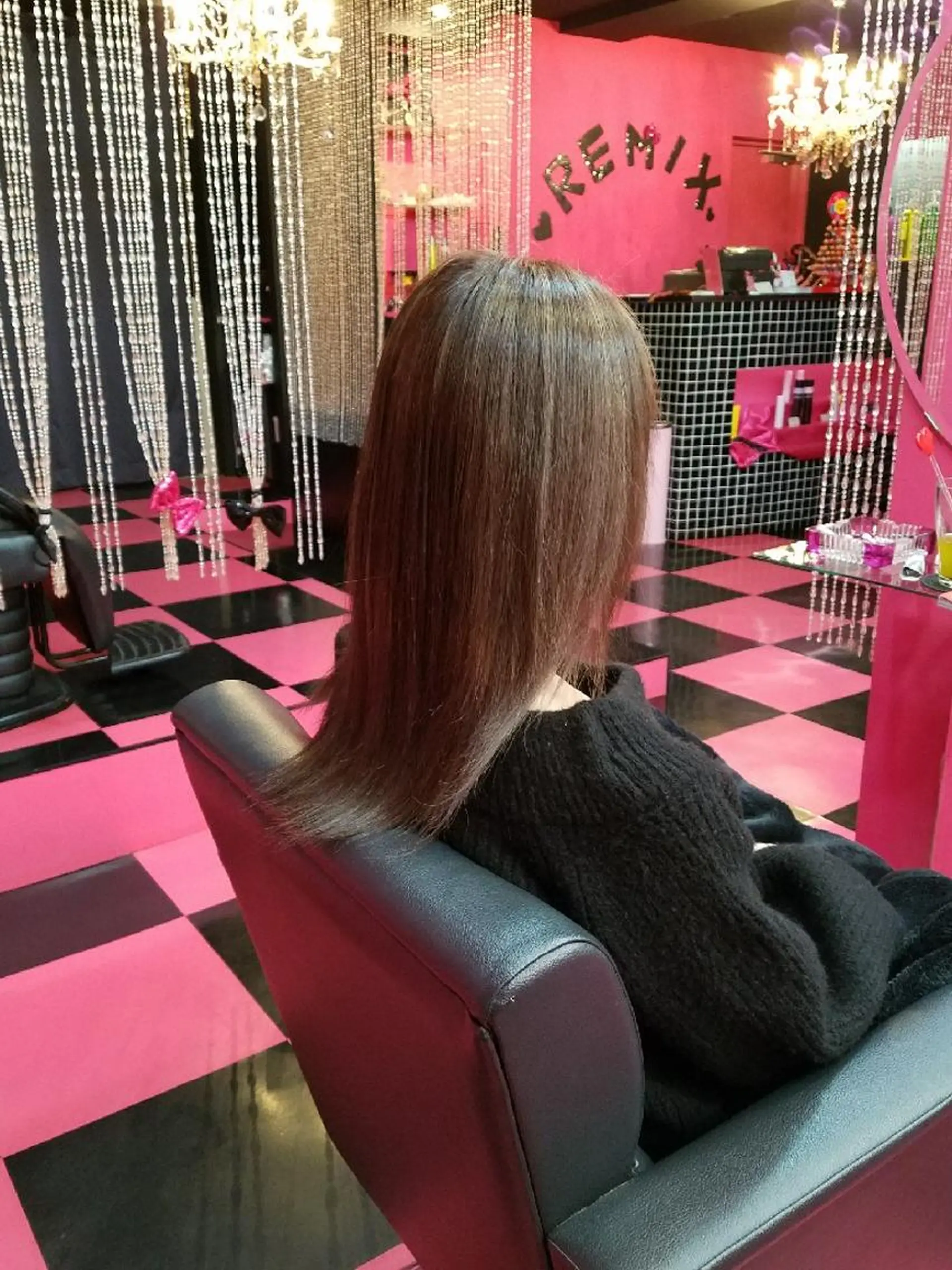 カラー ロング ブリーチ メッシュ トリートメント REMIX　by　  Love　hairのヘアスタイル