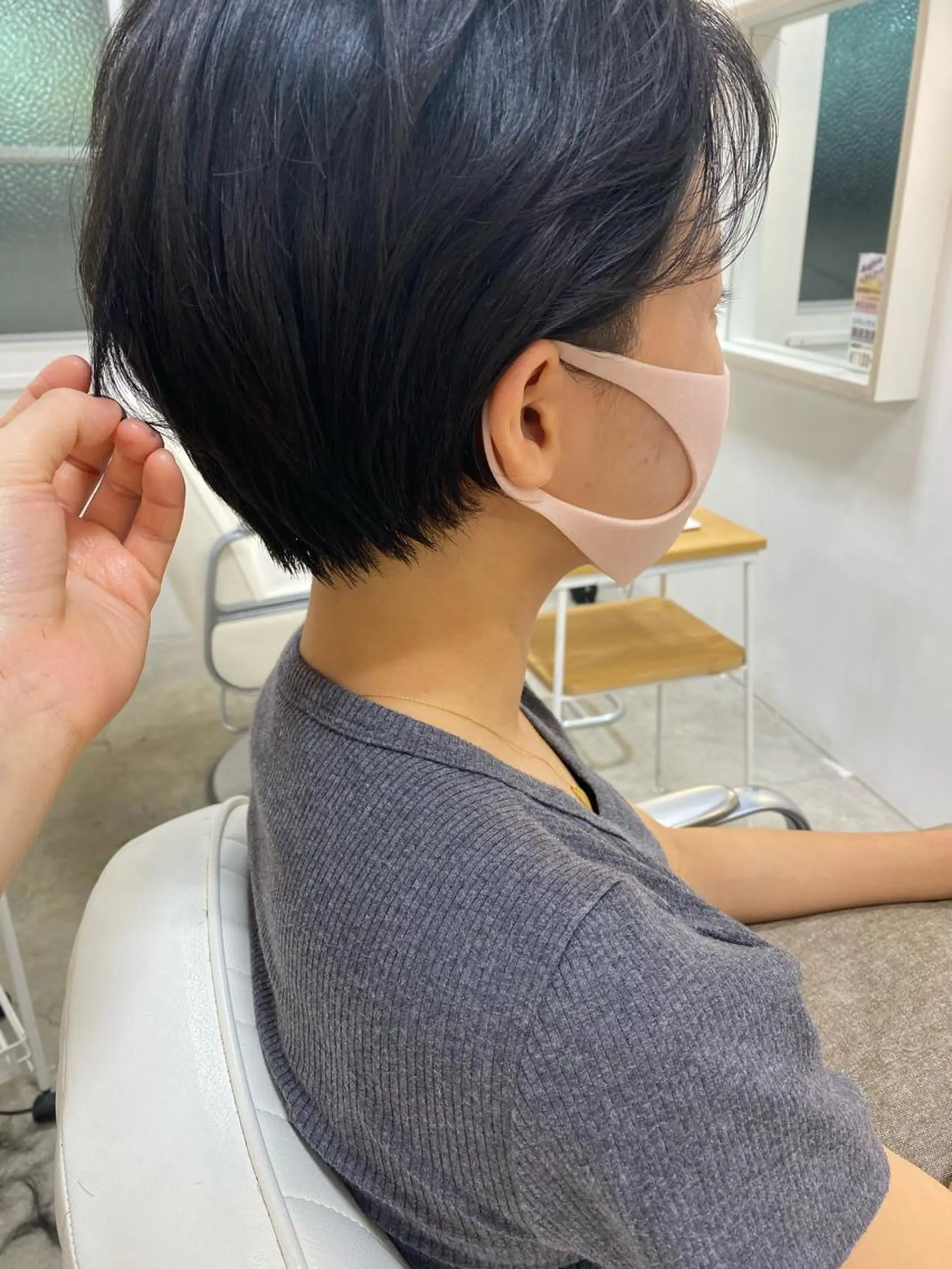 ショート やまぐち もえかのヘアスタイル