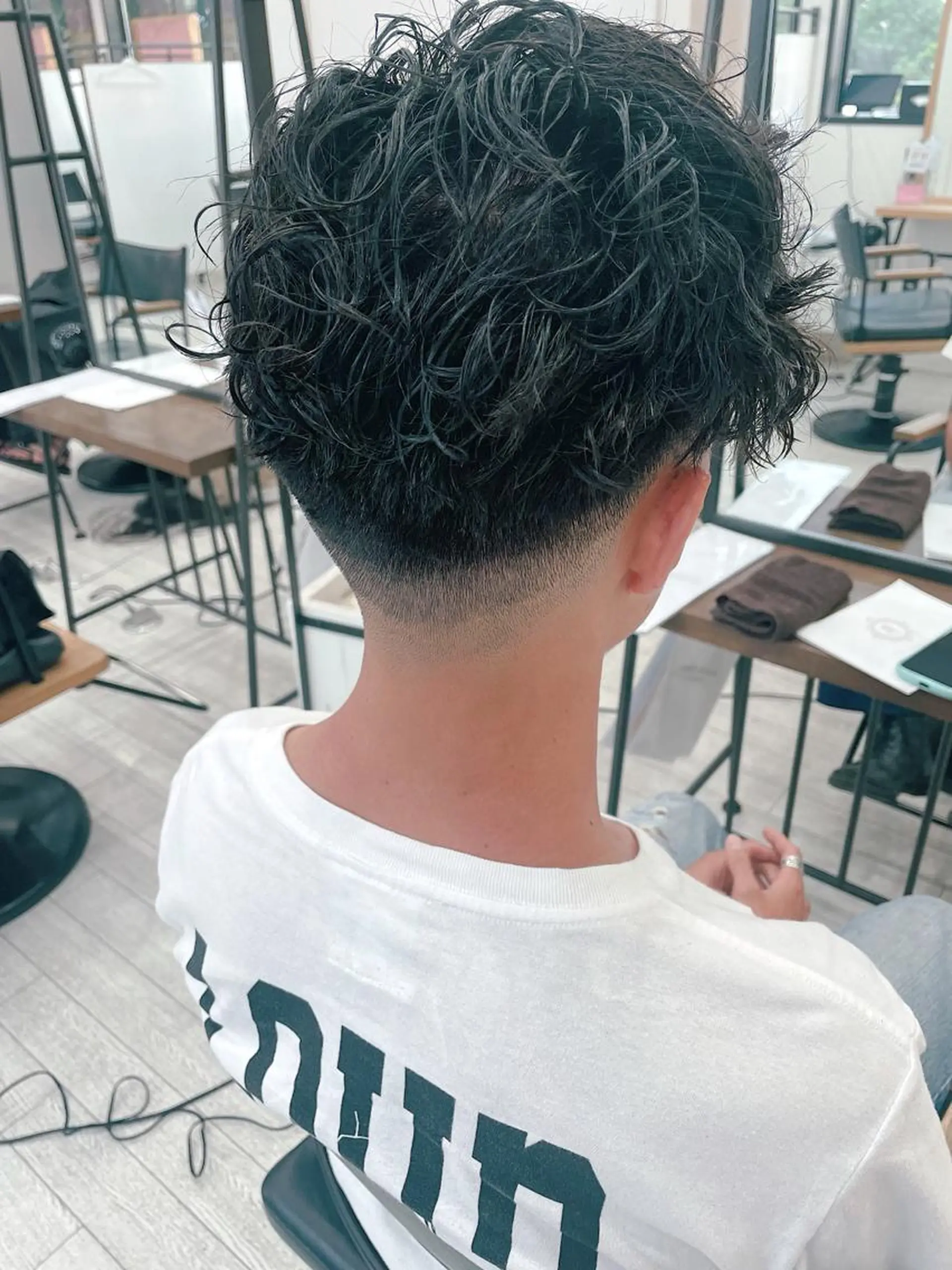 パーマ ヘアアレンジ メンズ saito .のヘアスタイル