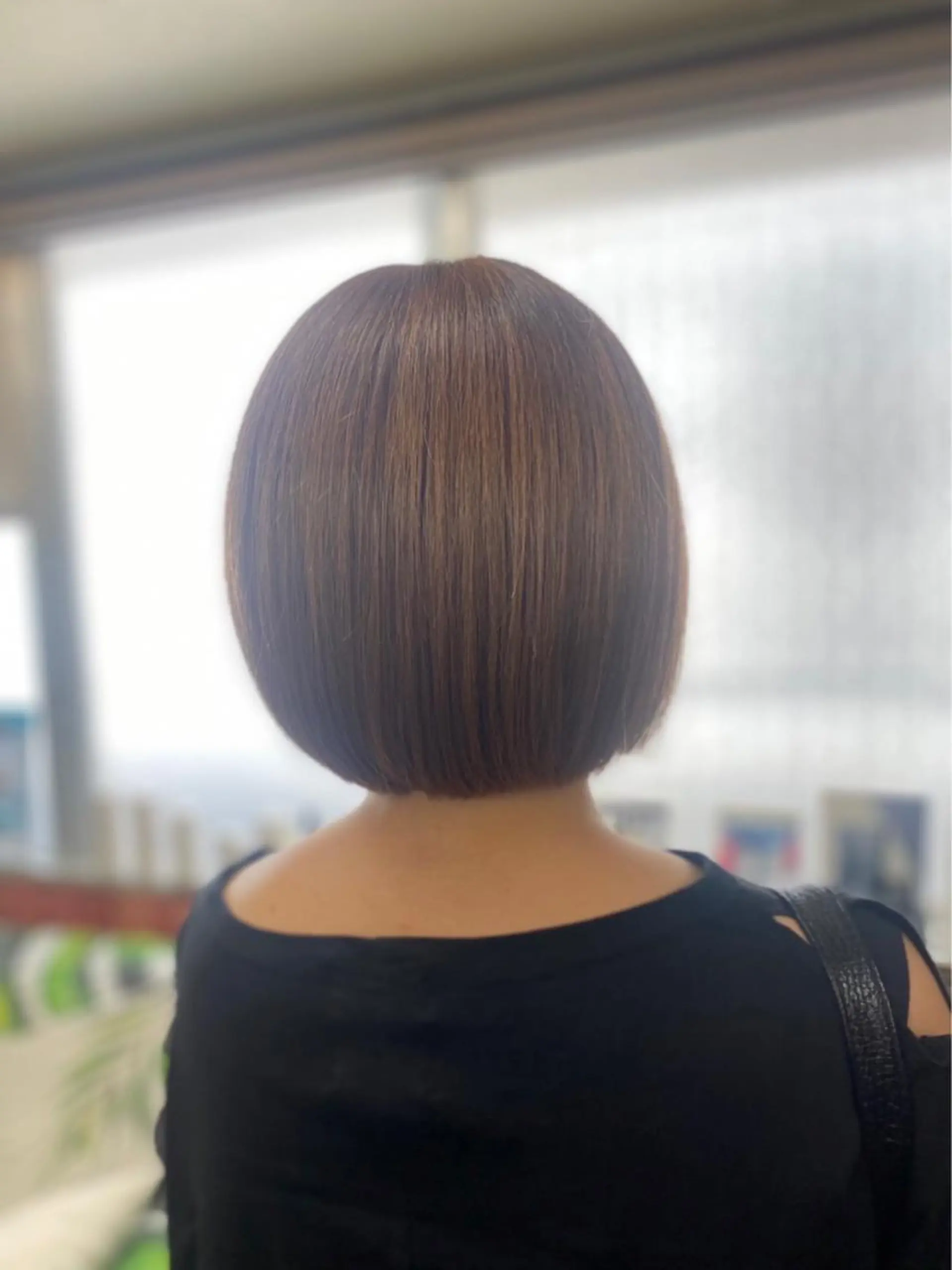 ショート ボブ カット ヘアカラー トリートメント kazu 店長のヘアスタイル