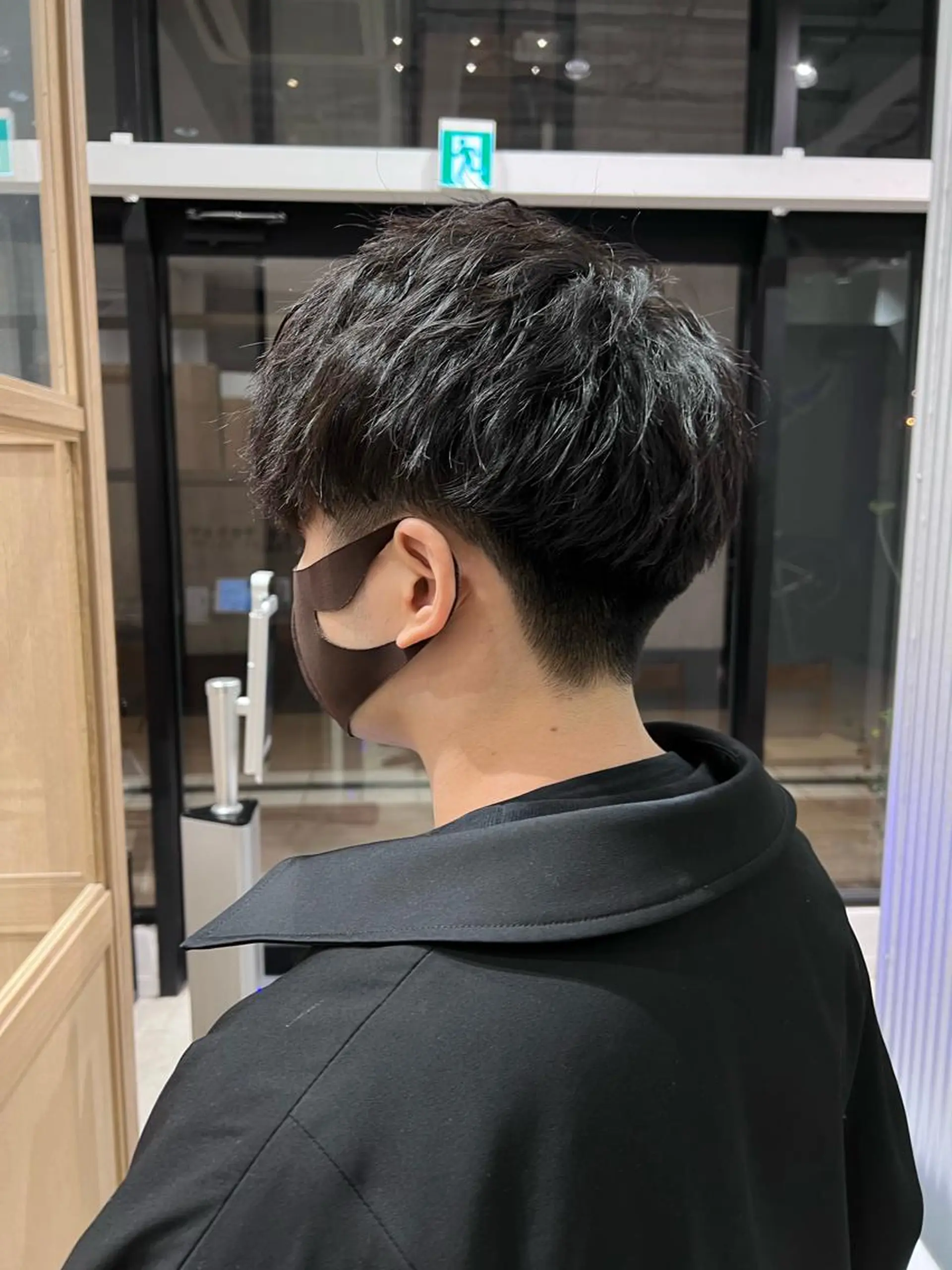 ミディアム パーマ メンズ カット パーマ ally hairsalon所属・Emi .のヘアスタイル