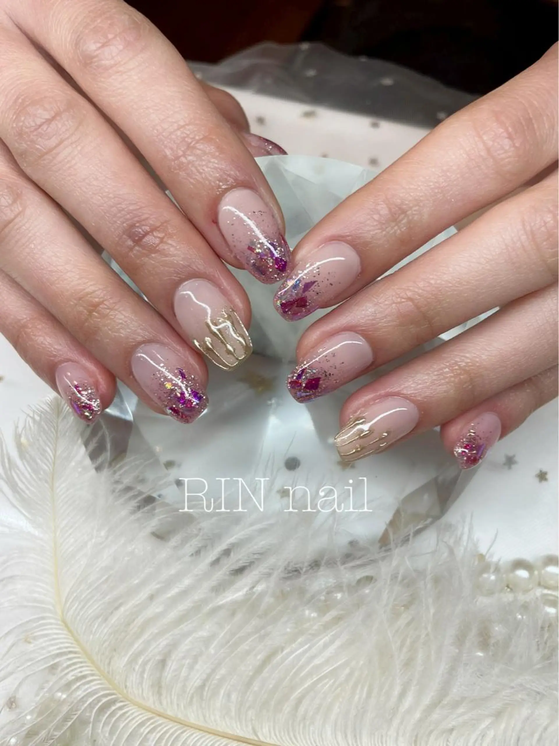 ネイル ハンドネイル ハンドケア RIN HOMEnailのネイルデザイン