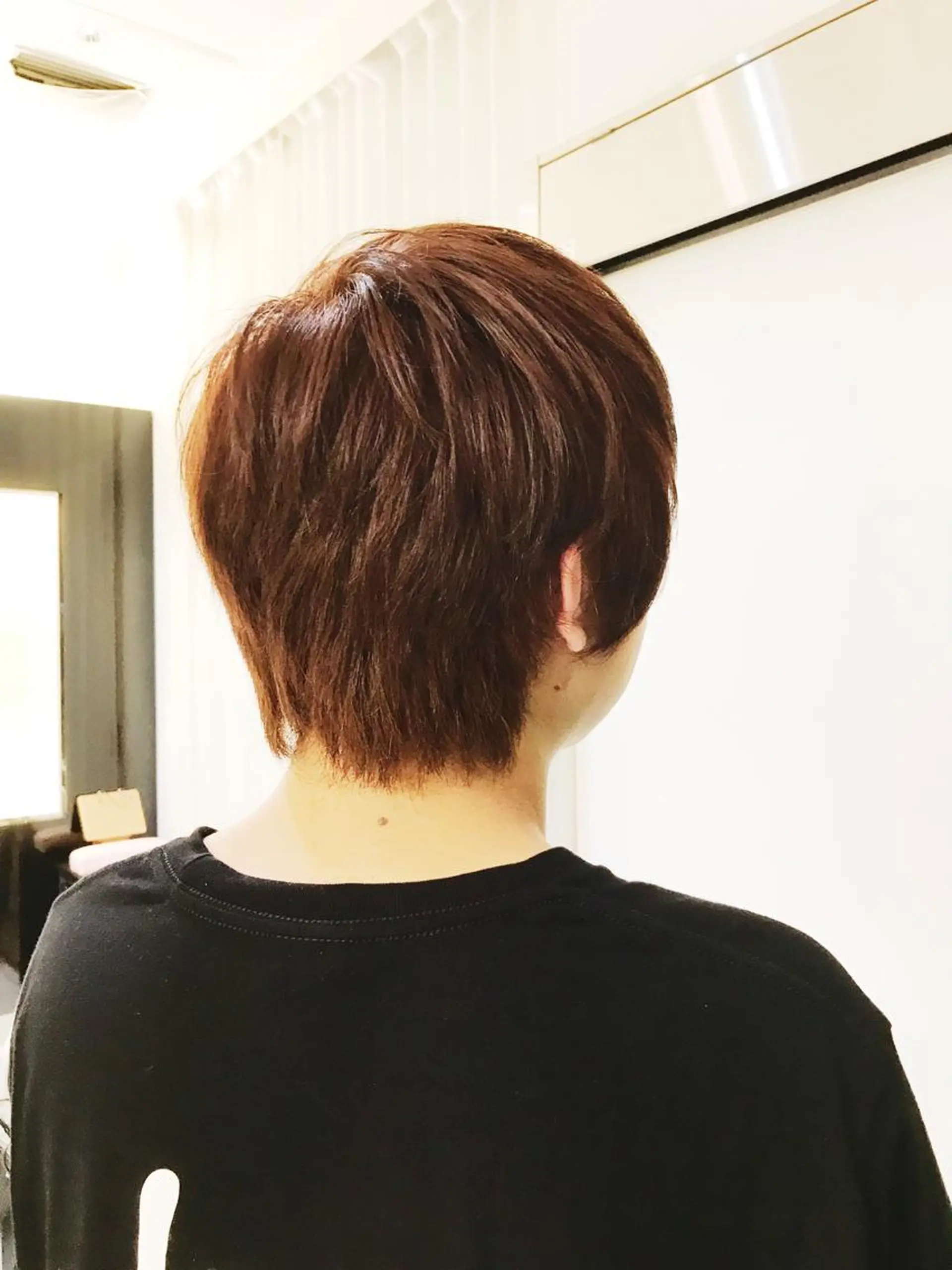 ショート カラー メンズ YASU🍎CUT 赤系カラー/ヘアケアのヘアスタイル