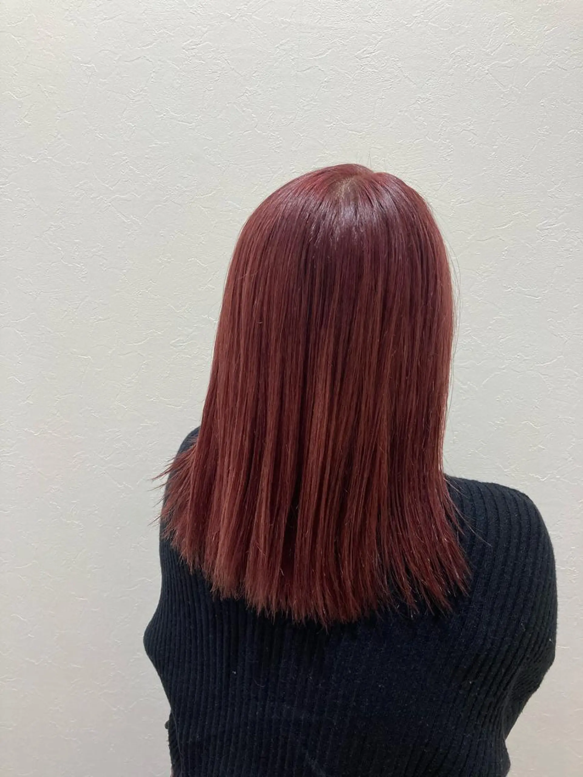 ミディアム カラー ブリーチ ピンクカラー カット トリートメント hair salon A 【エース】所属・🫧高鹿汰一髪質改善 /白髪ぼかし🫧のヘアスタイル