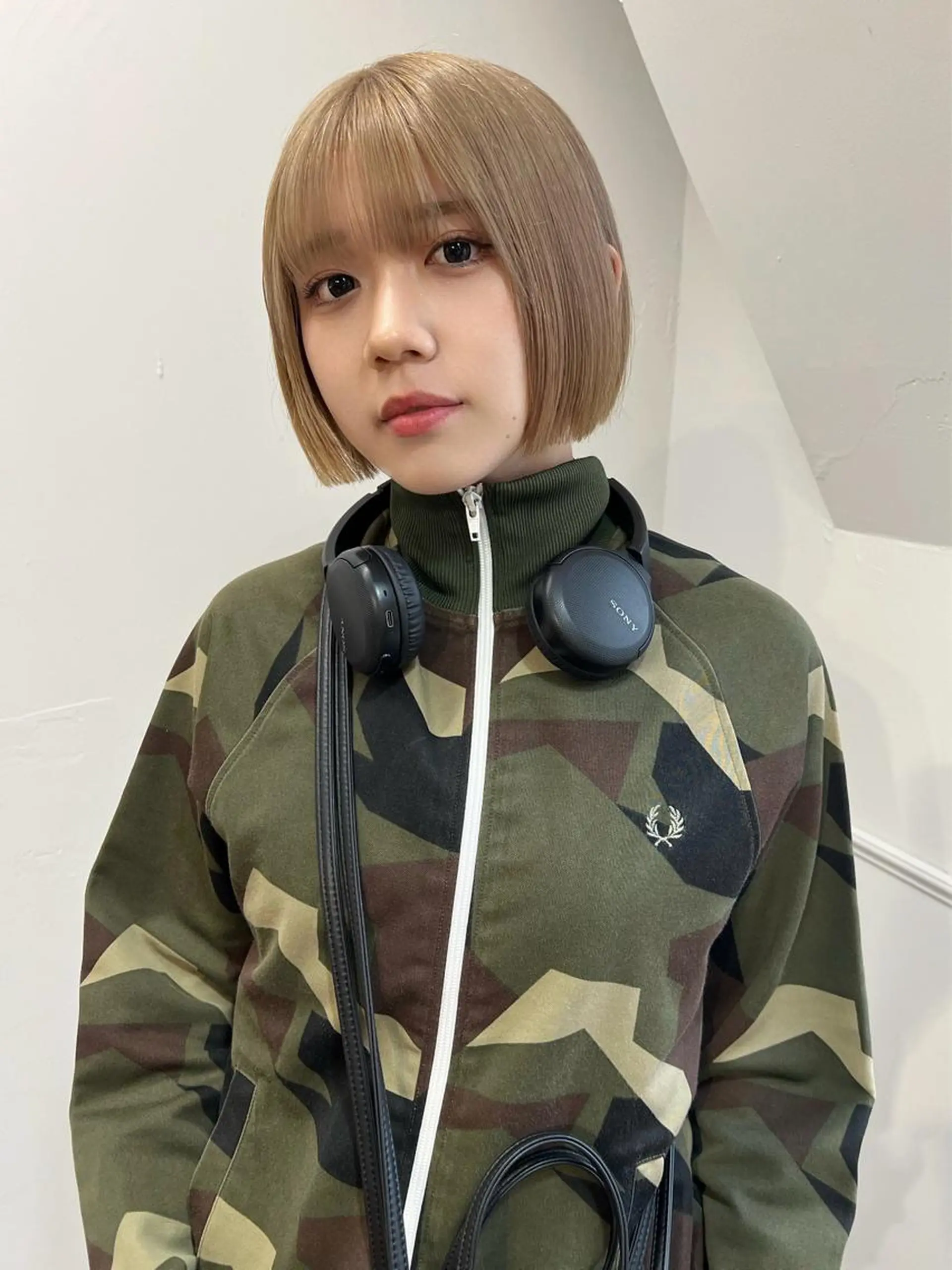 ショート カラー ブリーチ ケアブリーチ 透明感カラー デザインカラー ダブルカラー nendo_hair所属・ハイトーン/ボブ 🎀sonokaのヘアスタイル