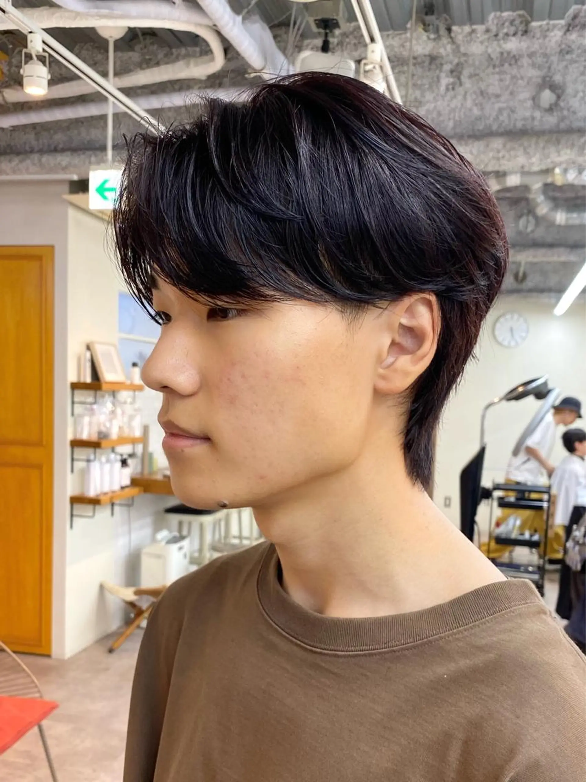 ショート パーマ メンズ カルマパーマ メンズパーマ カット パーマ JINKIメンズ特化 メンズカットパーマのヘアスタイル