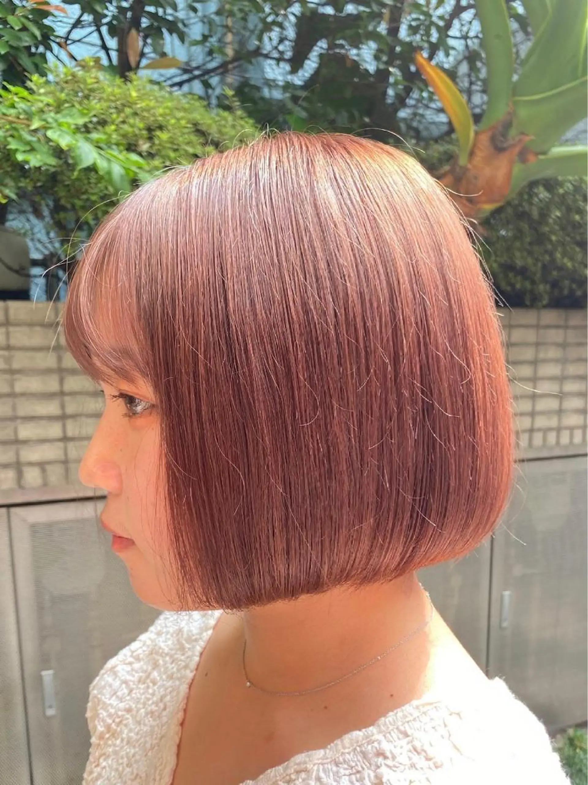 ショート カラー ベージュカラー ブリーチ ケアブリーチ オレンジ オレンジベージュ カット ヘアカラー トリートメント STUDIO 4H所属・小山功陽 /メンズスタイルのヘアスタイル