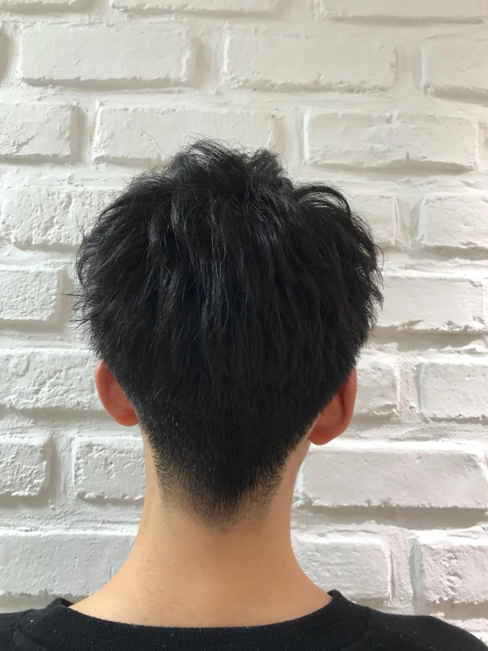 ショート メンズ 刈り上げ 【暖色カラー特化】 中山由梨のヘアスタイル