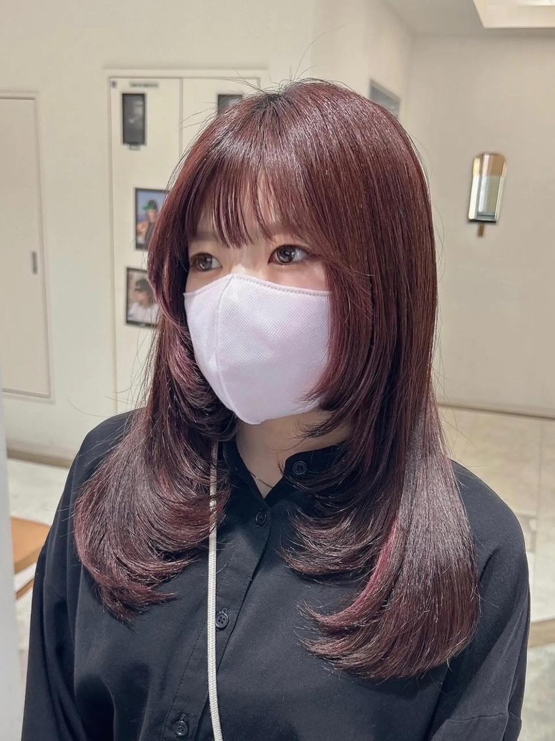 ロング ヘアアレンジ レイヤーカット ロング トリートメント YUI🦋耳ツボ/ 仙台美容師/長町のその他イメージ