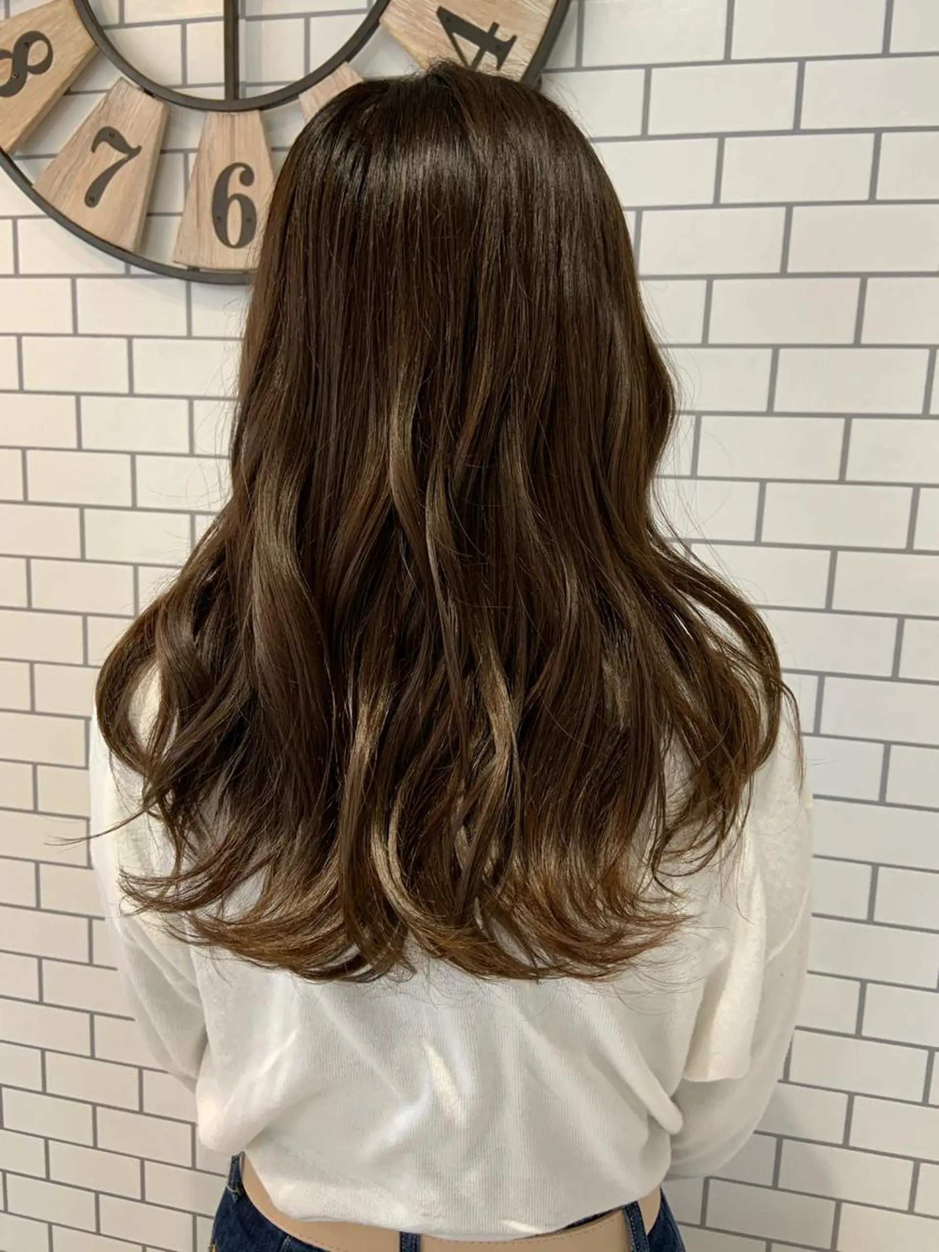 ロング カラー ヘアアレンジ ブリーチ デザインカラー ブリーチなしカラー rita atelier 【リタ】所属・韓国hair🦋 Nanaのヘアスタイル