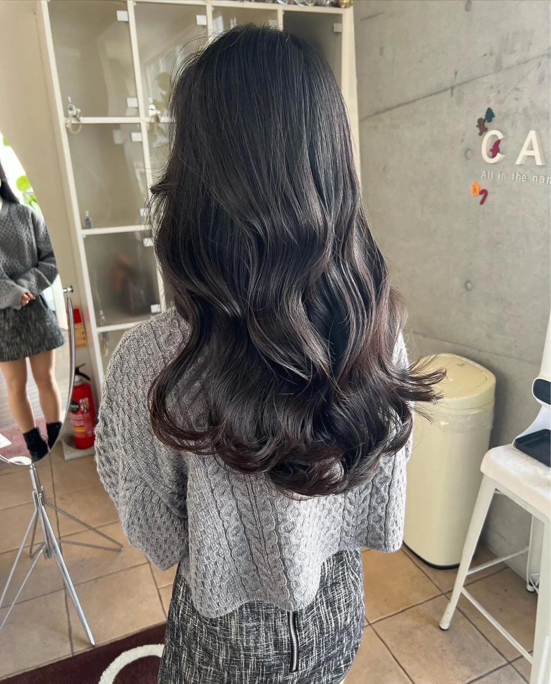 カラー ダークグレー 梅田/メンズ/ AYATOのヘアスタイル