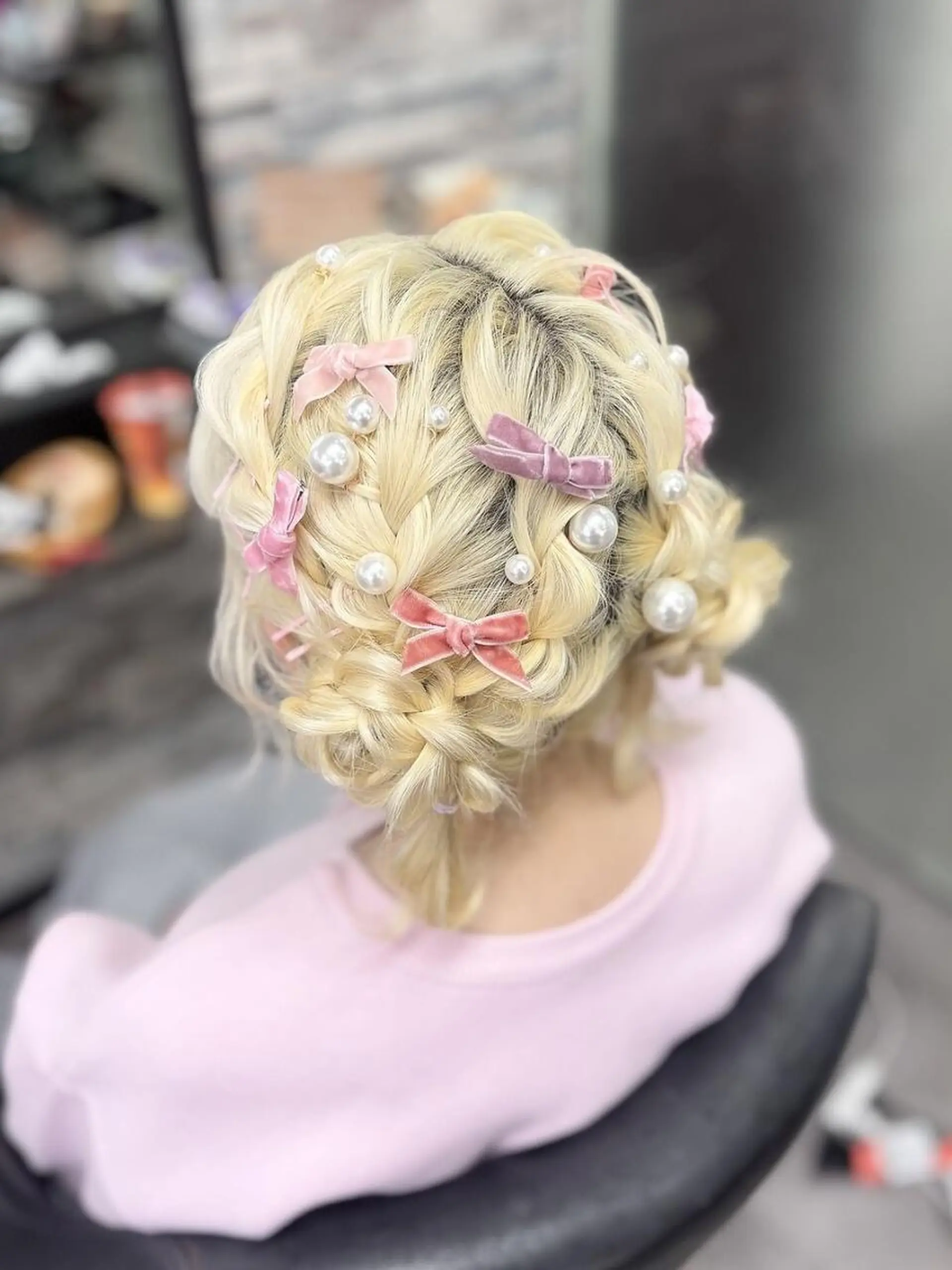 ヘアアレンジ ヘアセット ✨🌠ヘアセット✨ 🌠BIZEのヘアスタイル