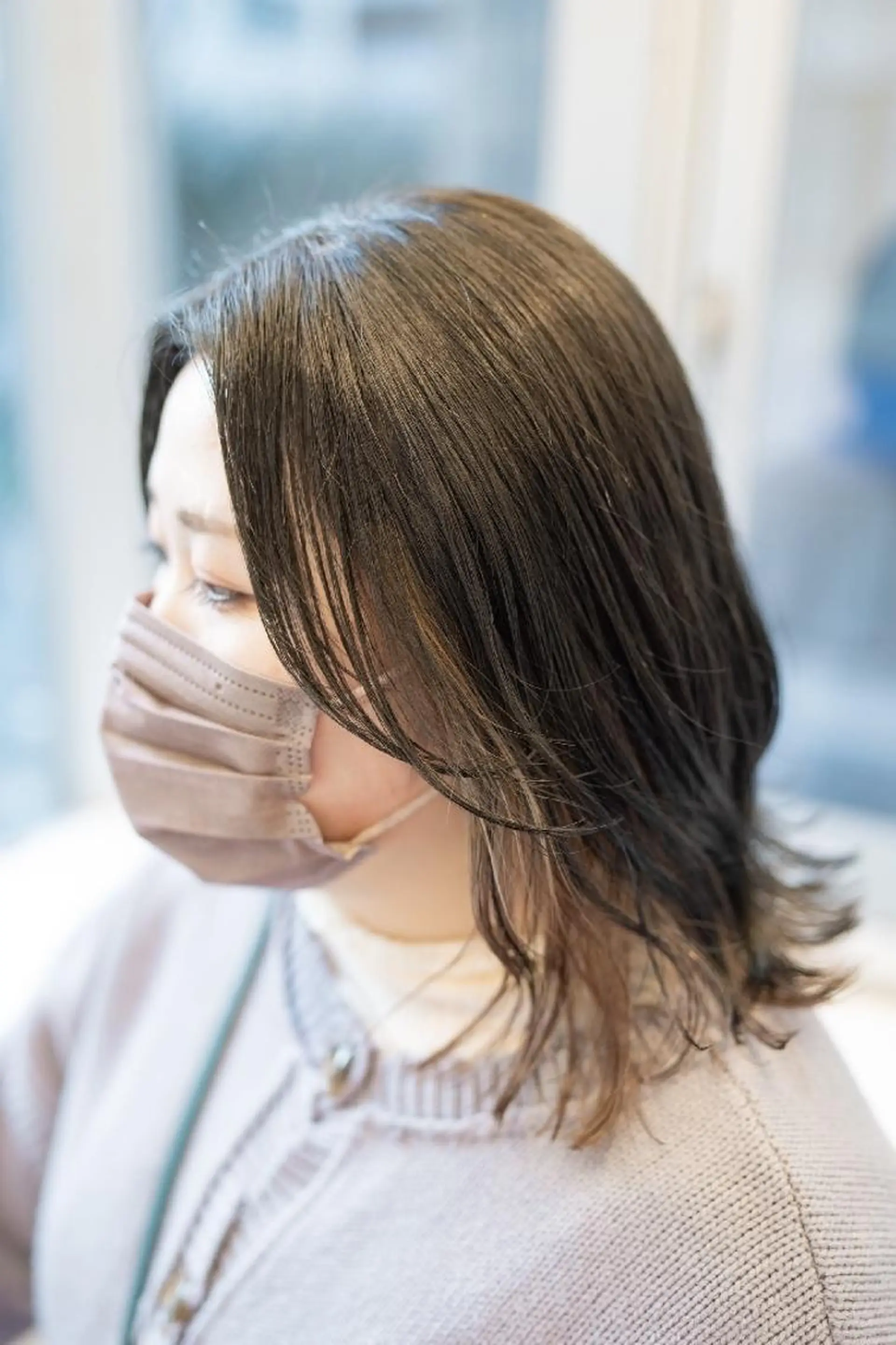 セミロング カラー Lazo所属・Lazo/ 原弥和子のヘアスタイル