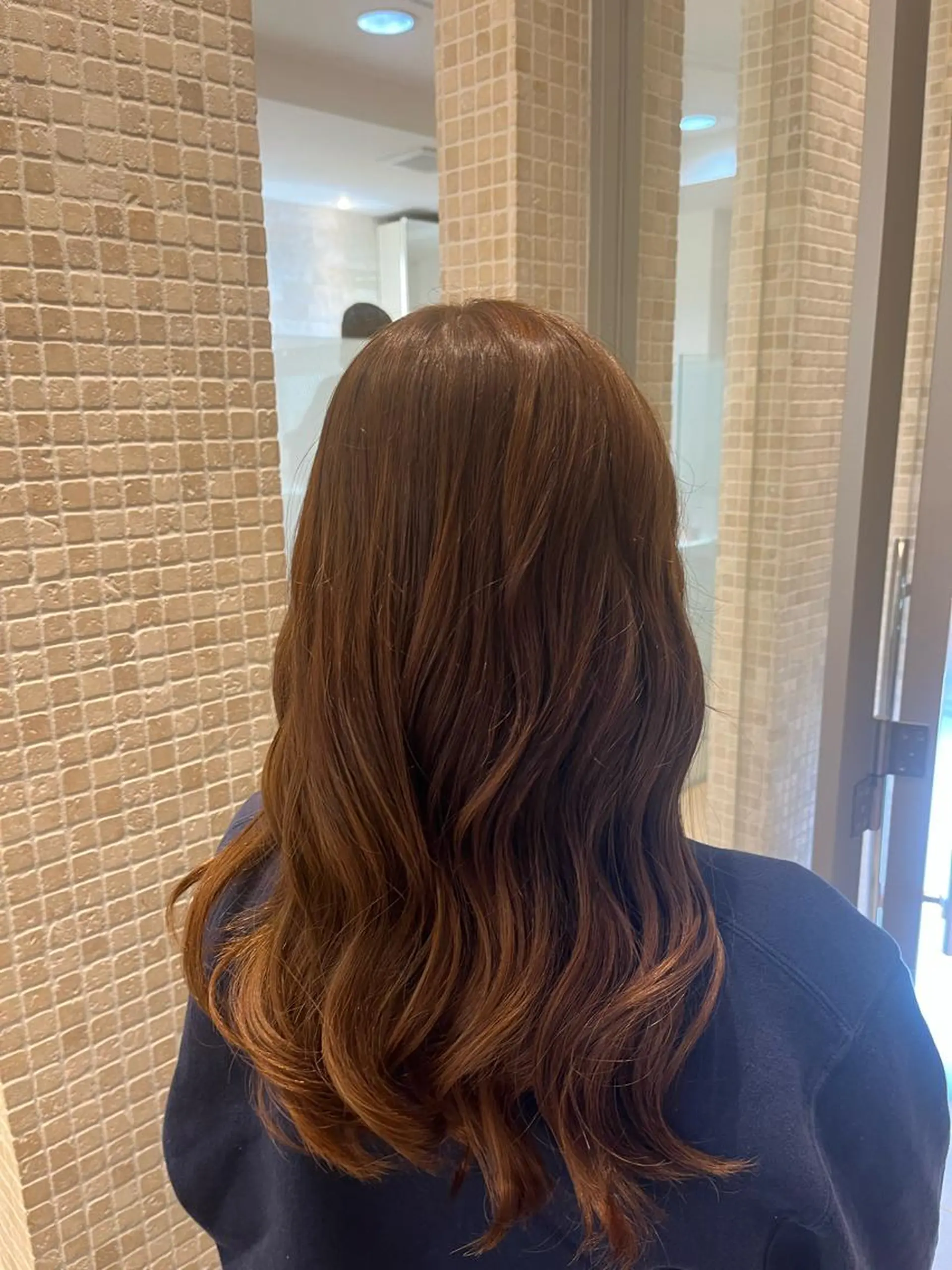 ロング カラー 透明感カラー 後藤 瑞季のヘアスタイル