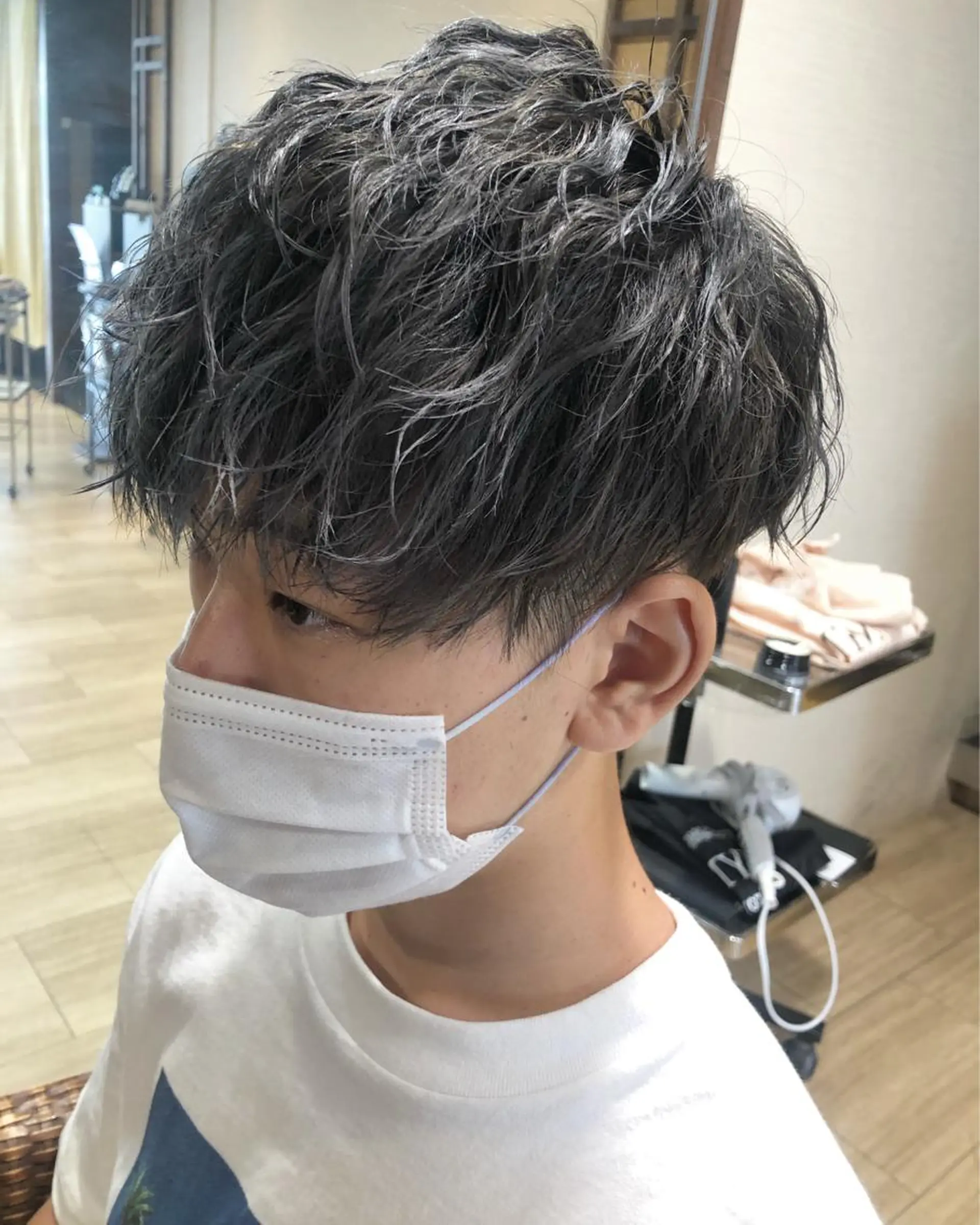 ショート カラー メンズ カット ヘアカラー メンズパーマ/ スパイキー/神田正紀のヘアスタイル