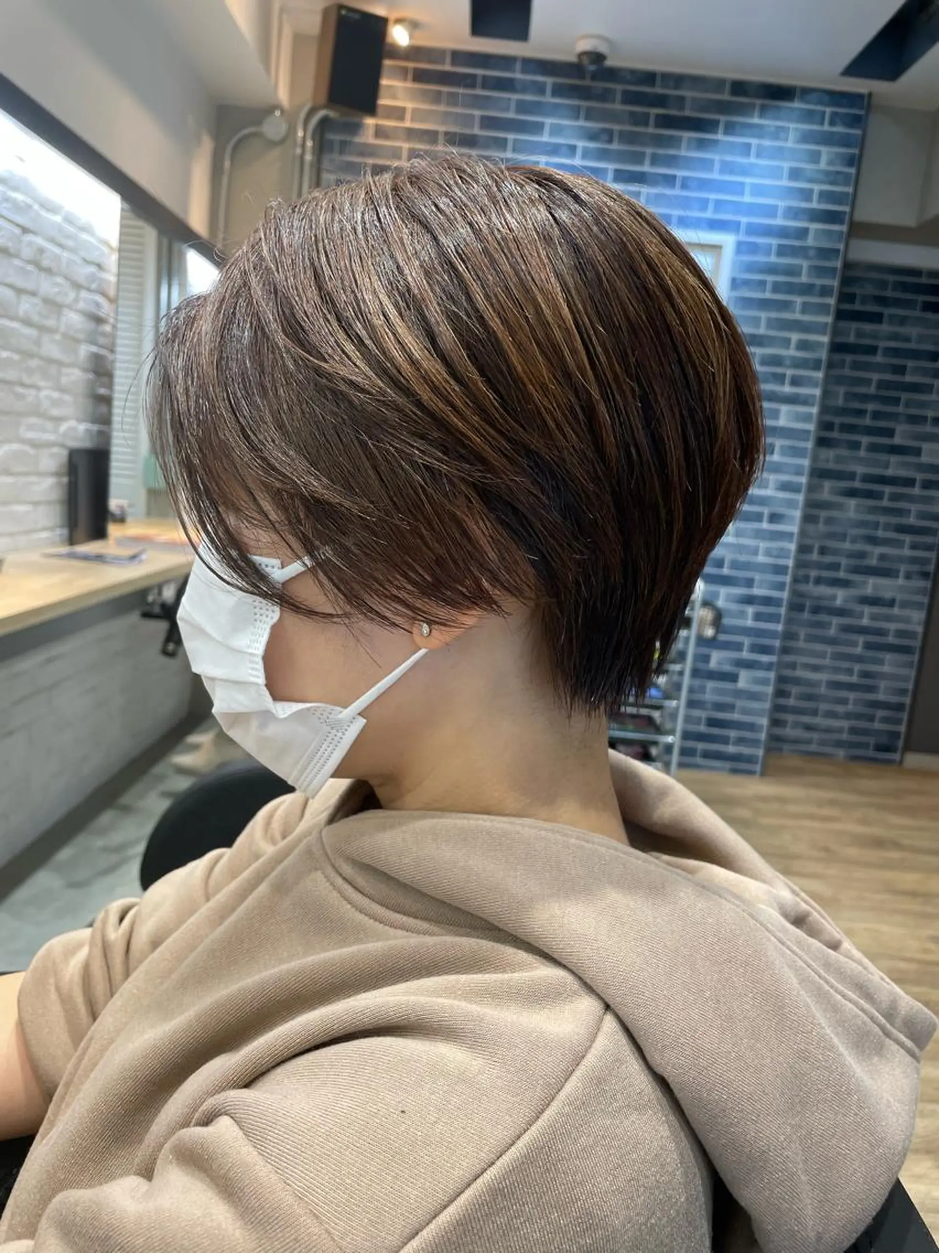 ショート C’LD hair  produce /シールドヘア所属・モテ髪/ボブ/ショー ト/アダチフウトのヘアスタイル