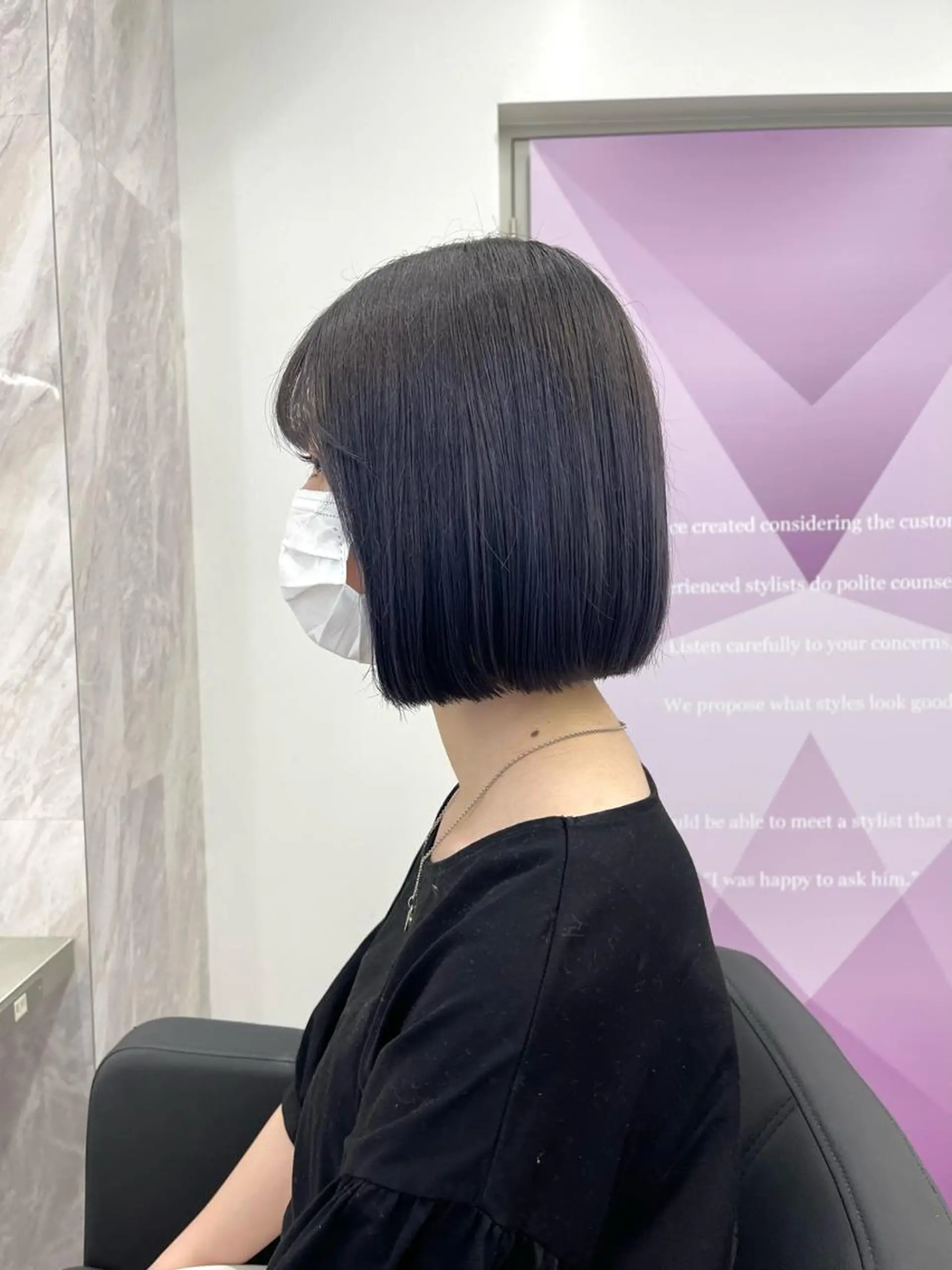 ショート 店長 MANAMI /ブリーチ/骨格ボブのヘアスタイル