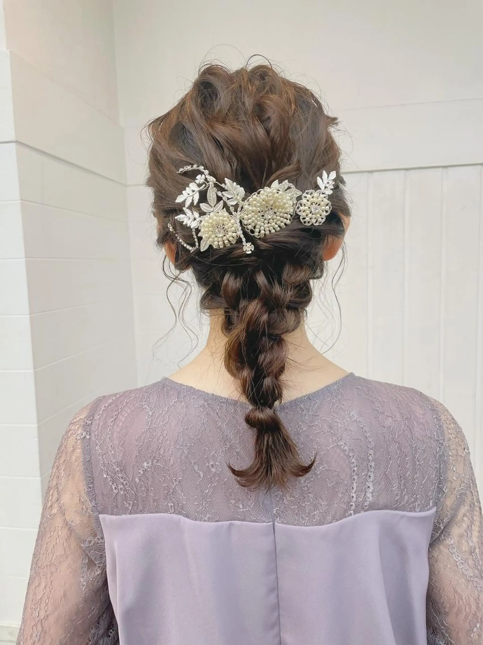 セミロング パーマ カラー セミロングパーマ バレイヤージュ ブリーチ ケアブリーチ デザインカラー カット ヘアカラー トリートメント 【N°deseo】 吉祥寺のヘアスタイル
