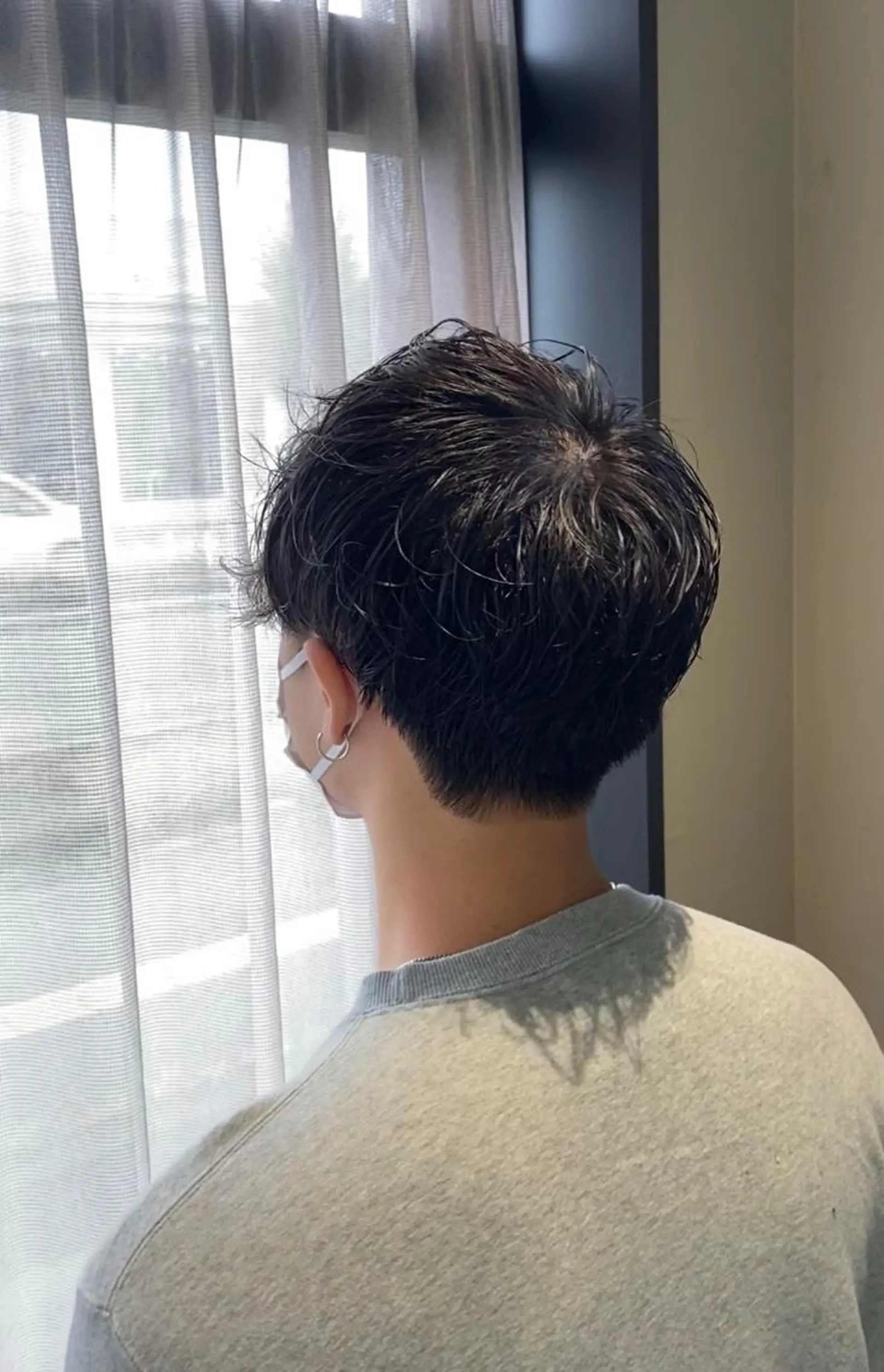 ショート メンズ カット 磯田 冬弥のヘアスタイル