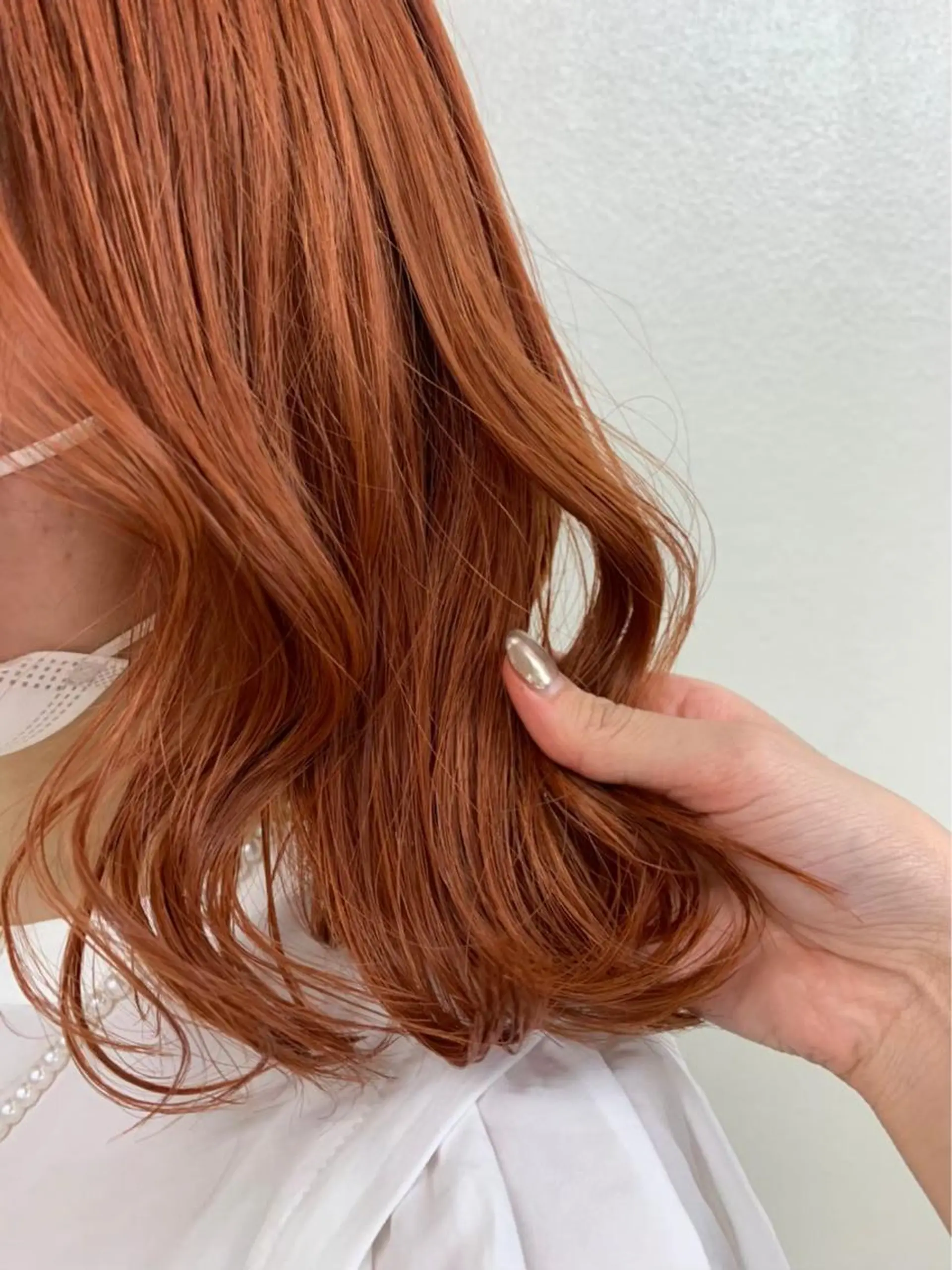 ミディアム カラー ヘアアレンジ 💕ブリーチカラー☁ 髪質改善💖サワのヘアスタイル