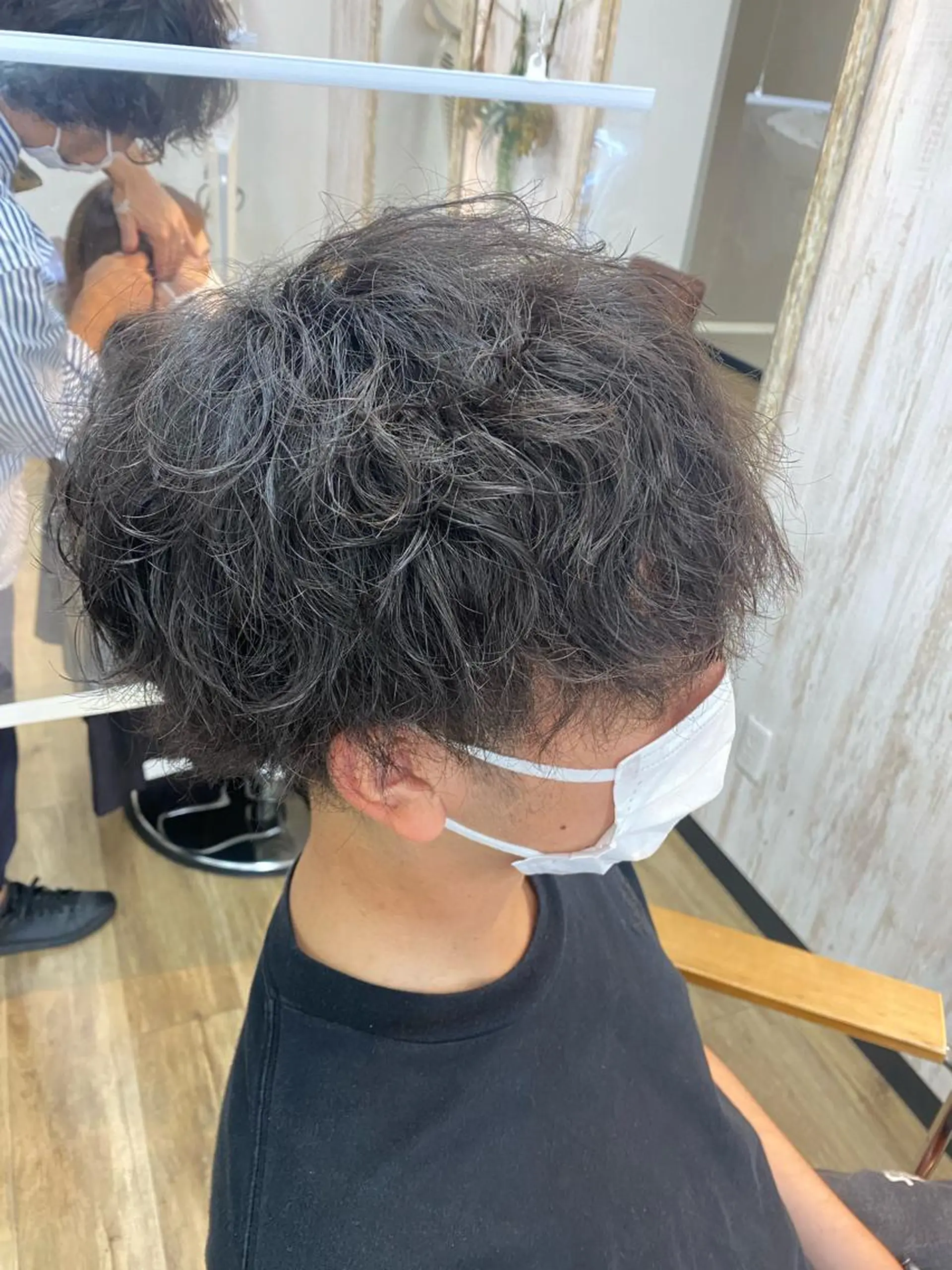 パーマ カット パーマ 🫧‪白髪ぼかし かとうよしき🫧のヘアスタイル