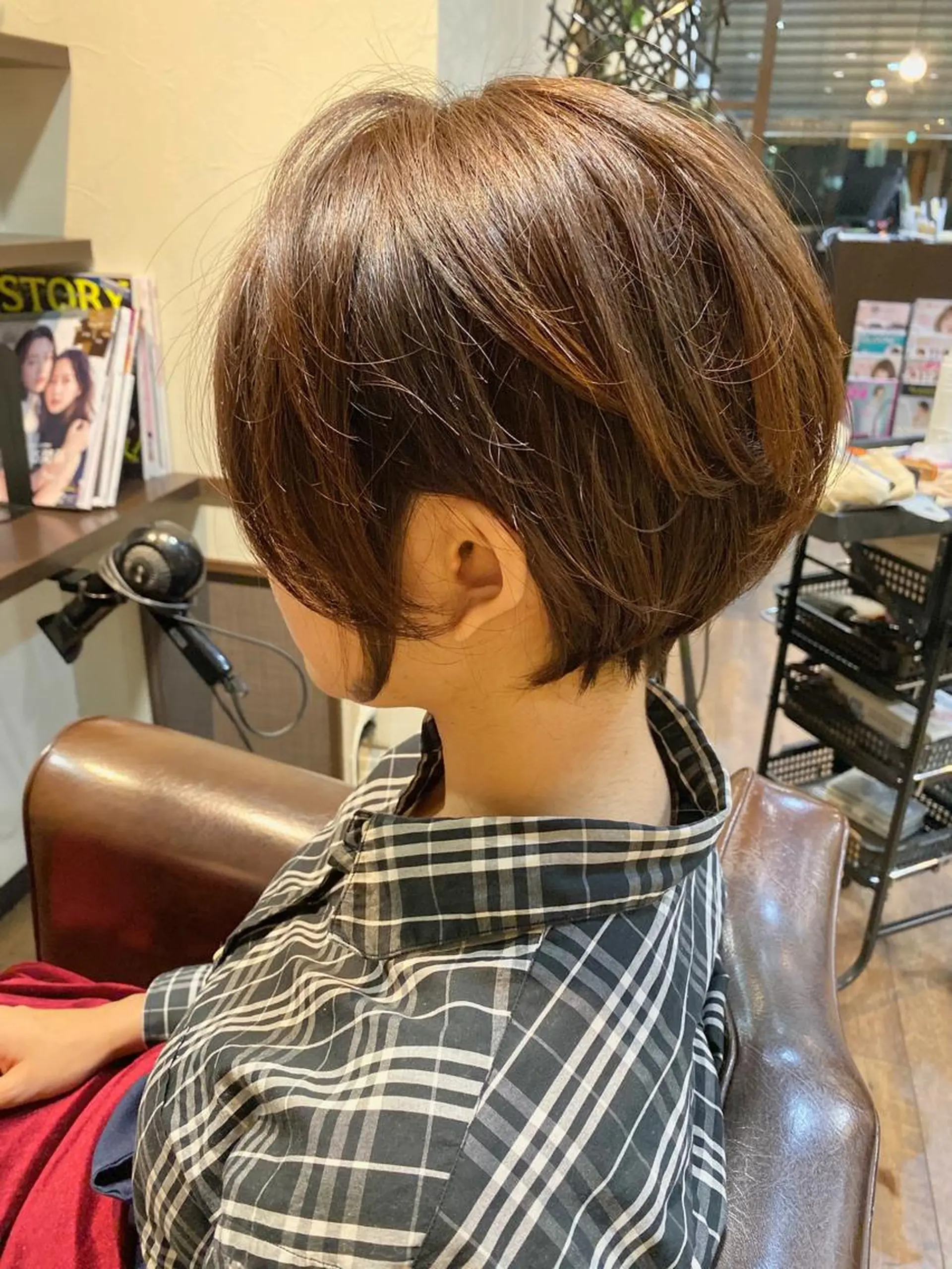 ショート 長江 諒のヘアスタイル