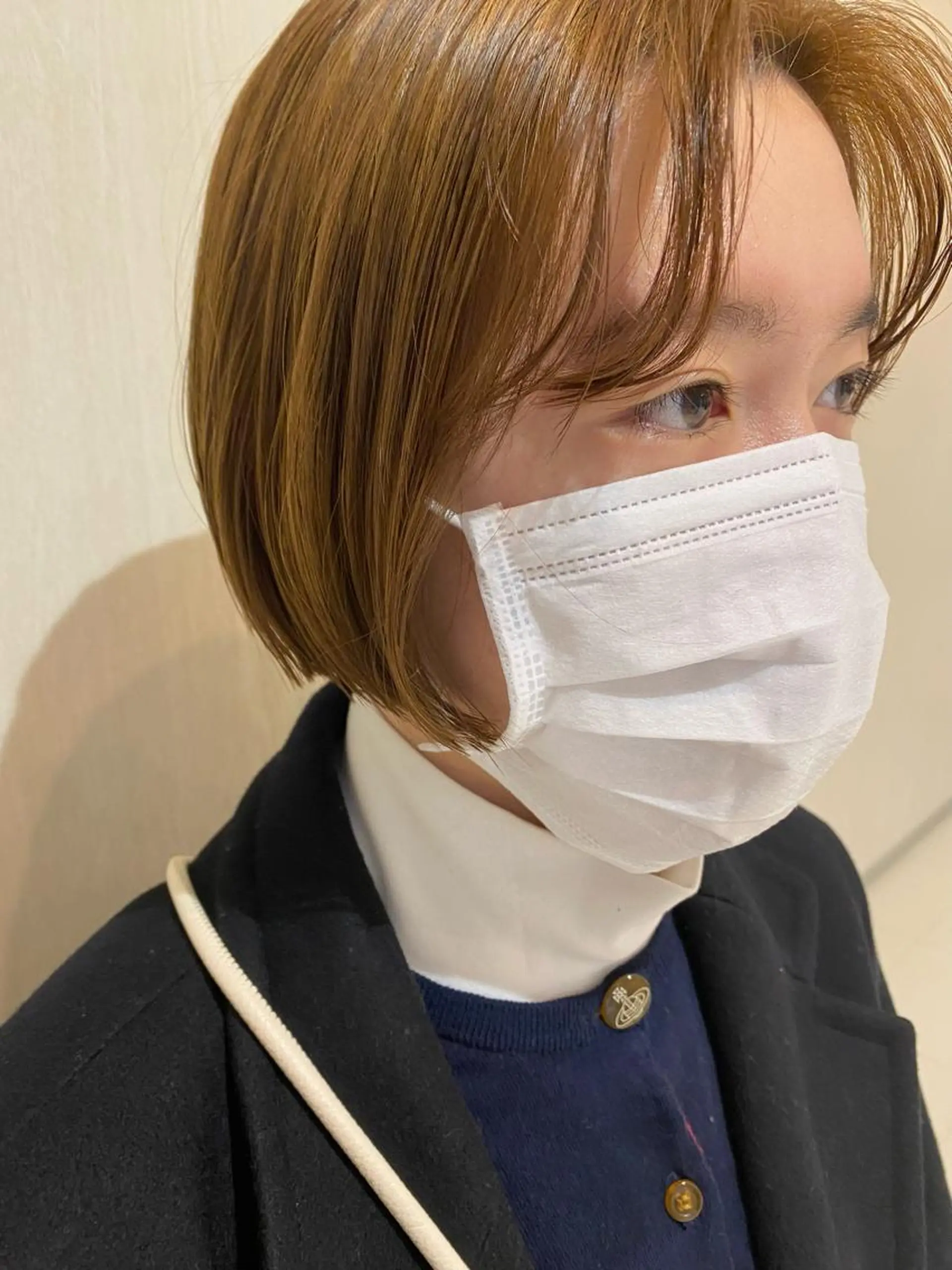 ショート カット ヘアカラー Yahiko ハイトーンのヘアスタイル