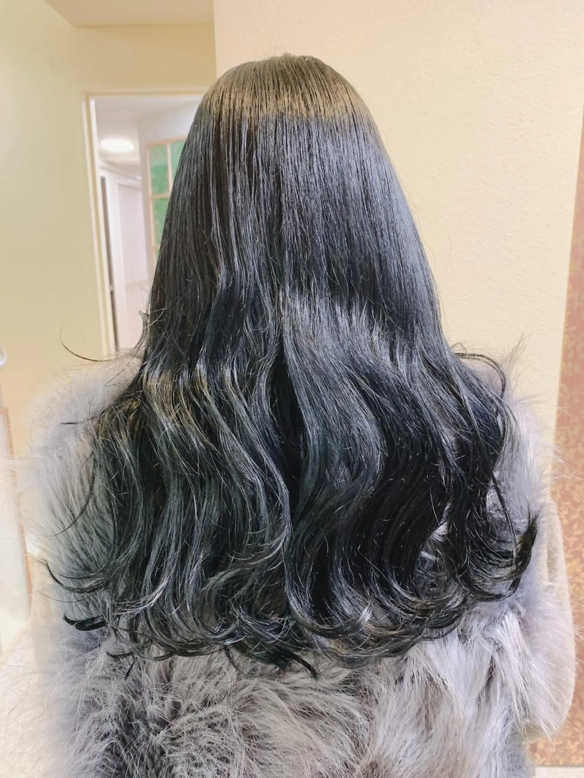ロング ヘアカラー トリートメント Selene hair OSAKAのヘアスタイル