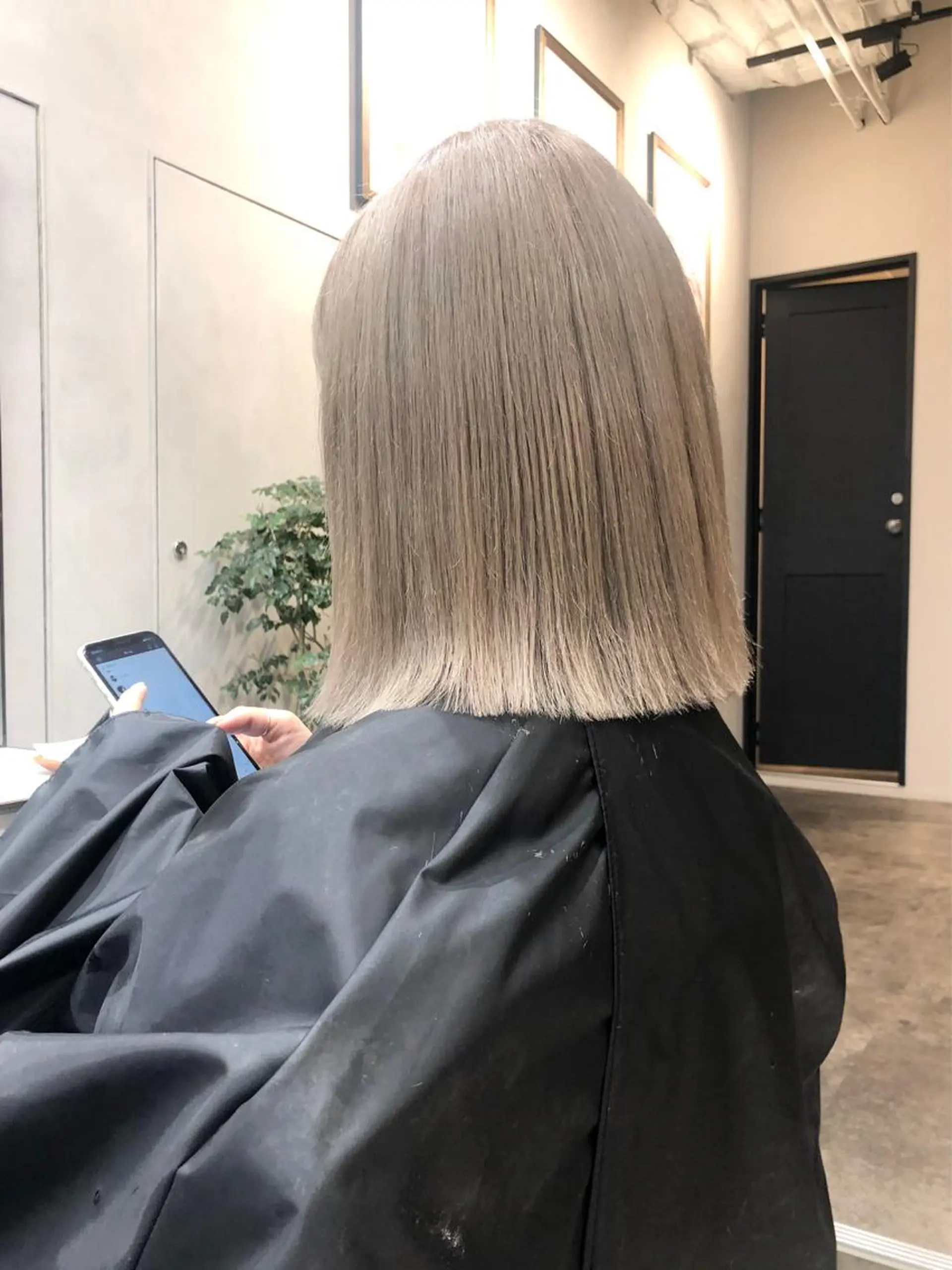 ミディアム カット ヘアカラー 🌸ハイトーン 新田　廉 🌸のヘアスタイル