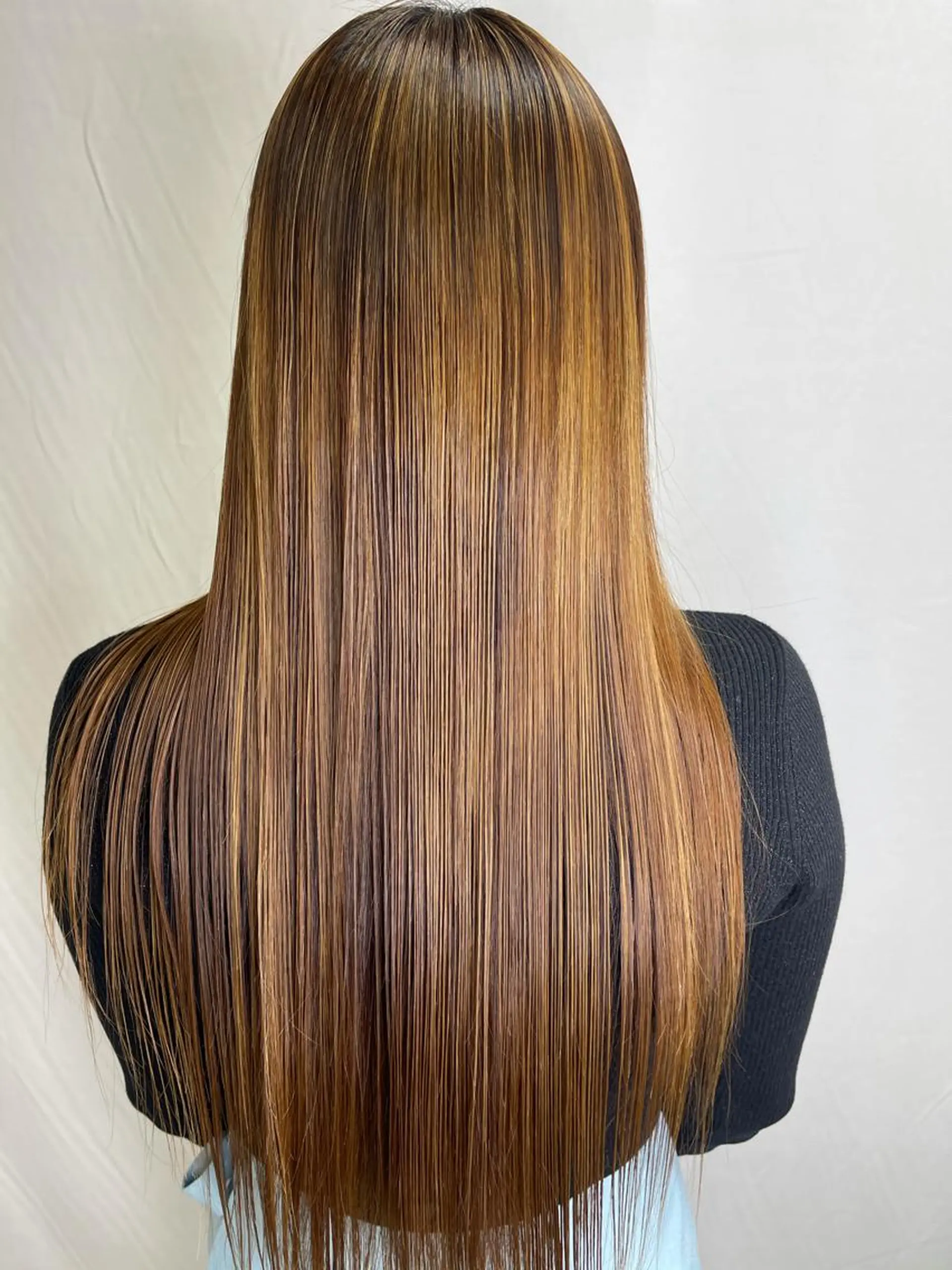 ロング パーマ 縮毛矯正 カット 縮毛矯正 トリートメント 髪質改善/縮毛矯正 /ブリーチ矯正/岡部のヘアスタイル