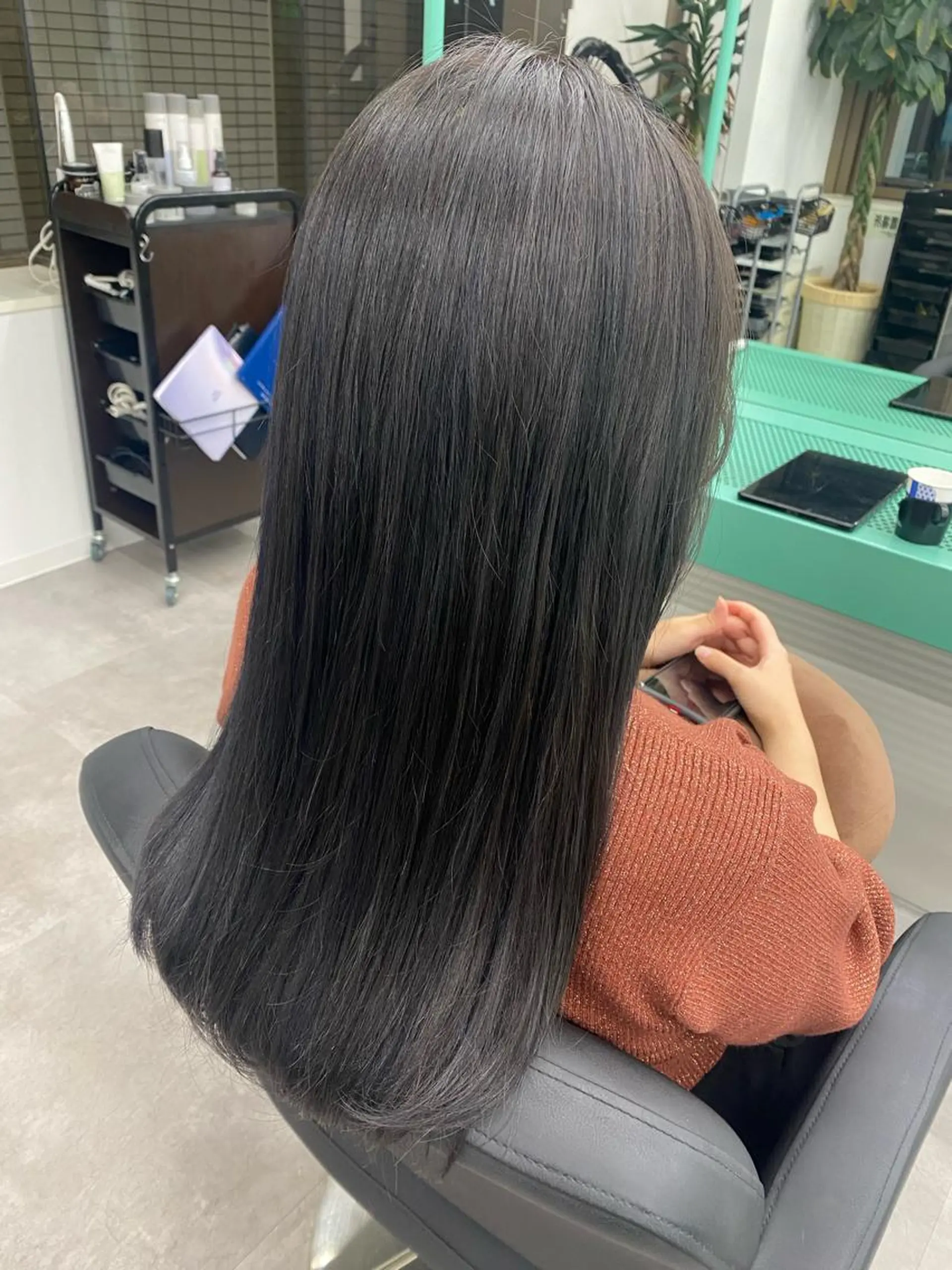 ロング カラー カット ヘアカラー トリートメント 髪質改善/艶カラー /菅野💆‍♀️🌟のヘアスタイル