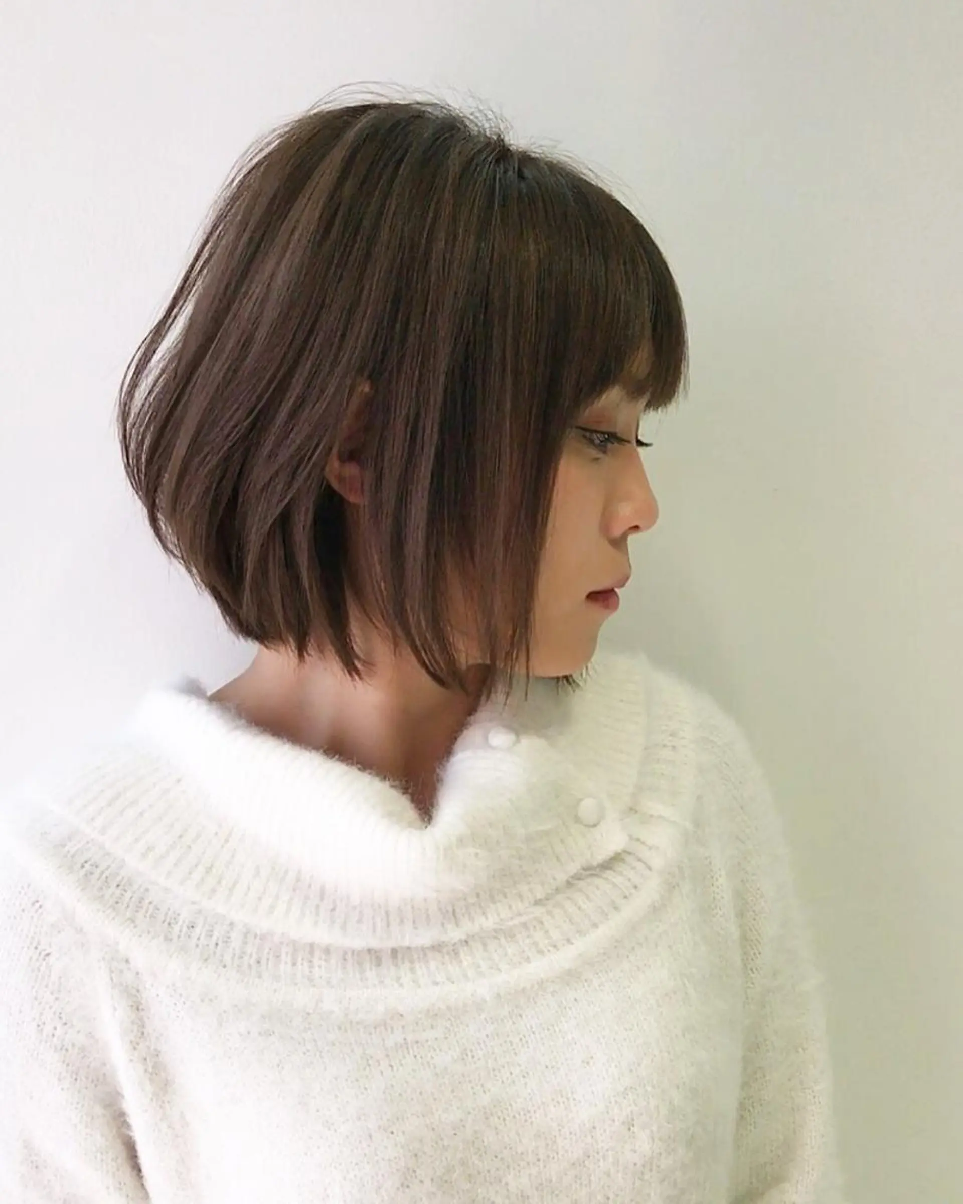 ショート カラー ショートボブ ボブ ショートヘア 小顔カット カット ヘアカラー トリートメント 高橋 昭雄のヘアスタイル