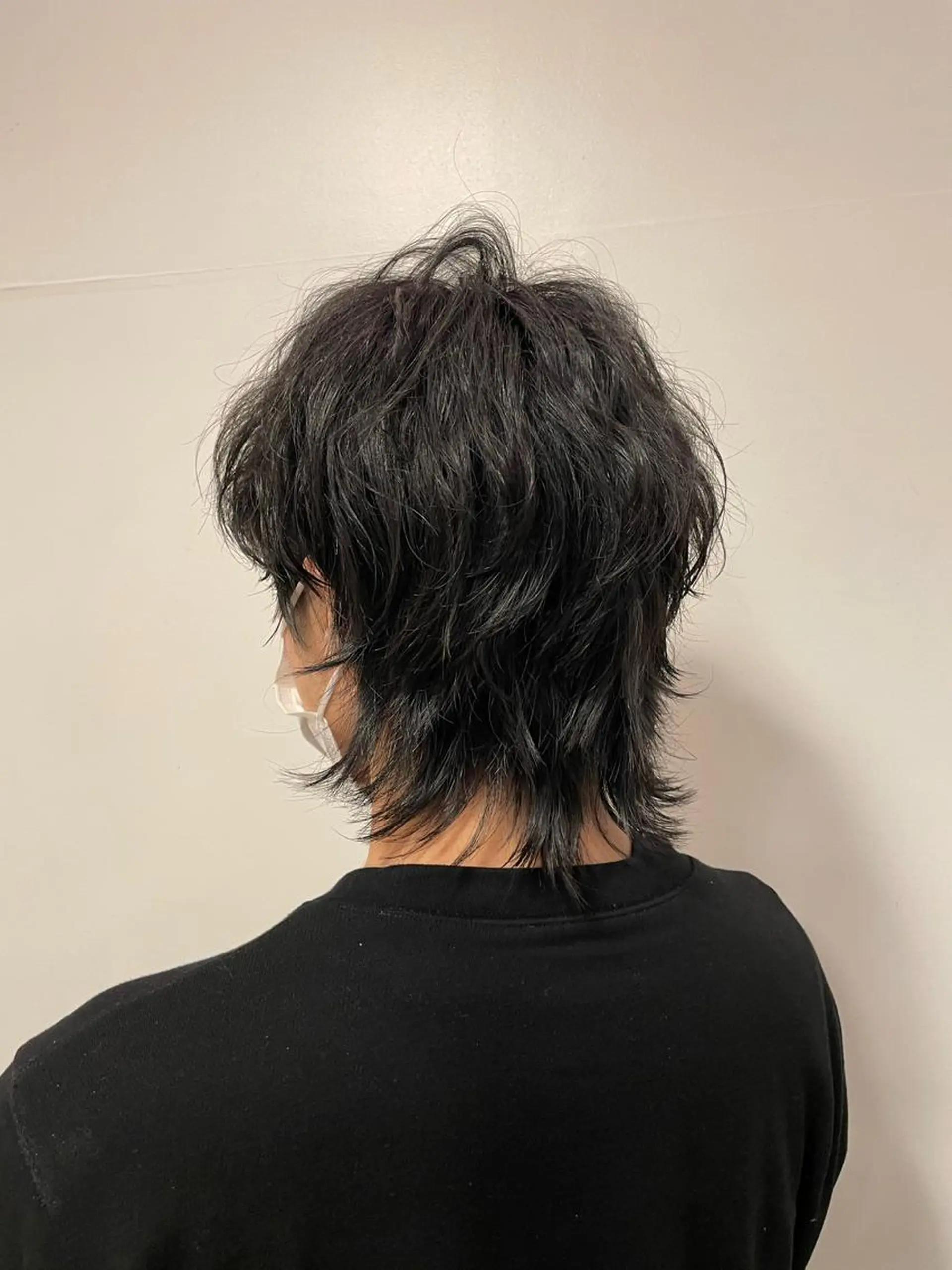 メンズ メンズパーマ メンズウルフカット ウルフカット 堀田 結香のヘアスタイル