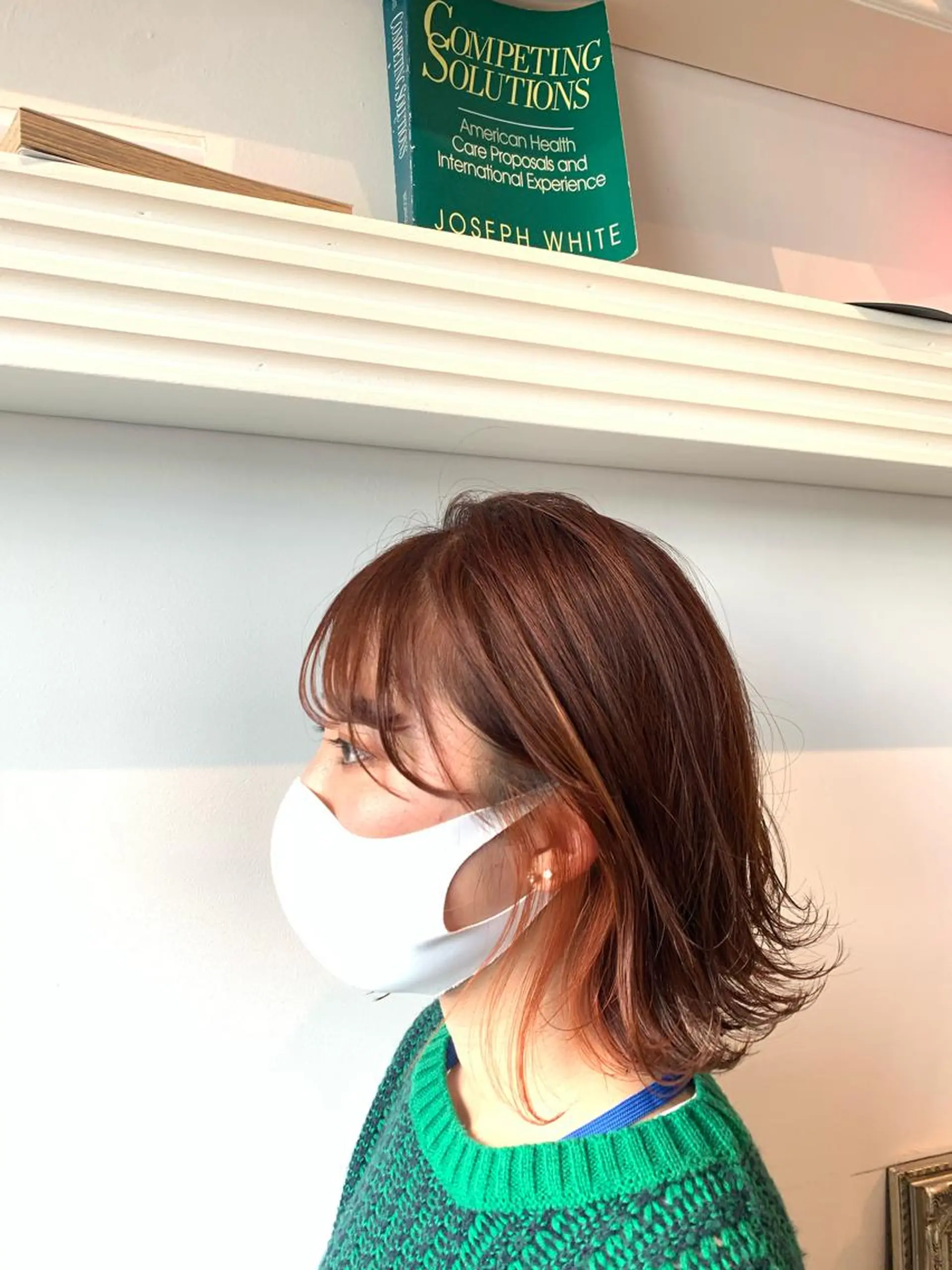 ショート ヘアカラー トリートメント ヘッドスパ ヘアセット 山口 竣也のヘアスタイル
