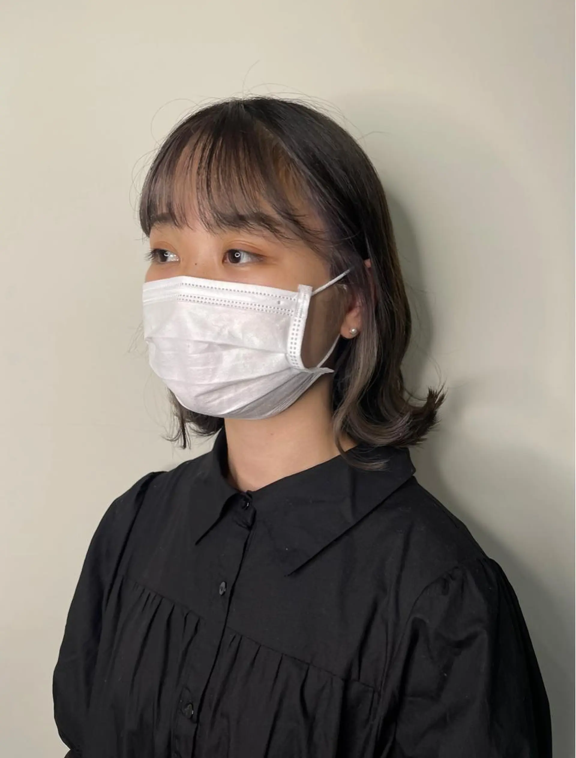 ショート ワンホンレイヤー 福岡天神RAIRAのヘアスタイル