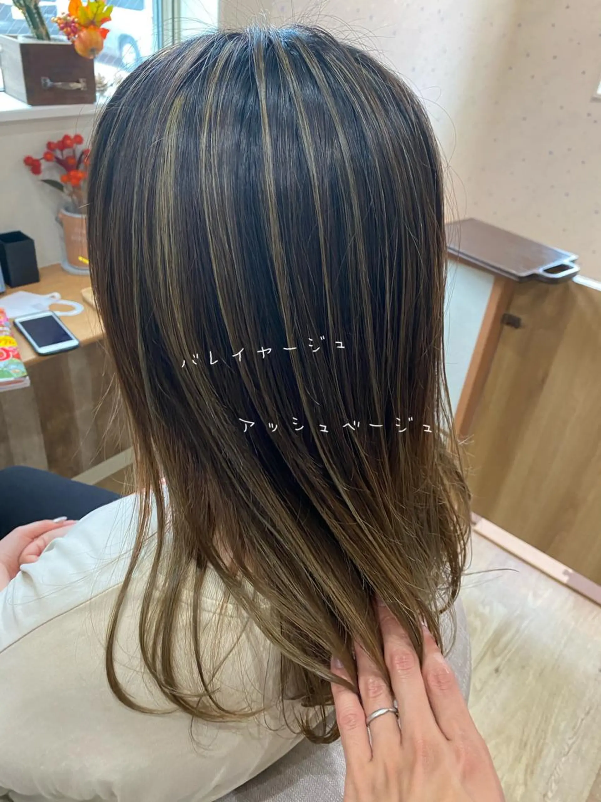 ロング カラー noppo所属・NOPPO 和泉市 美容室/奥村 飛鳥のヘアスタイル