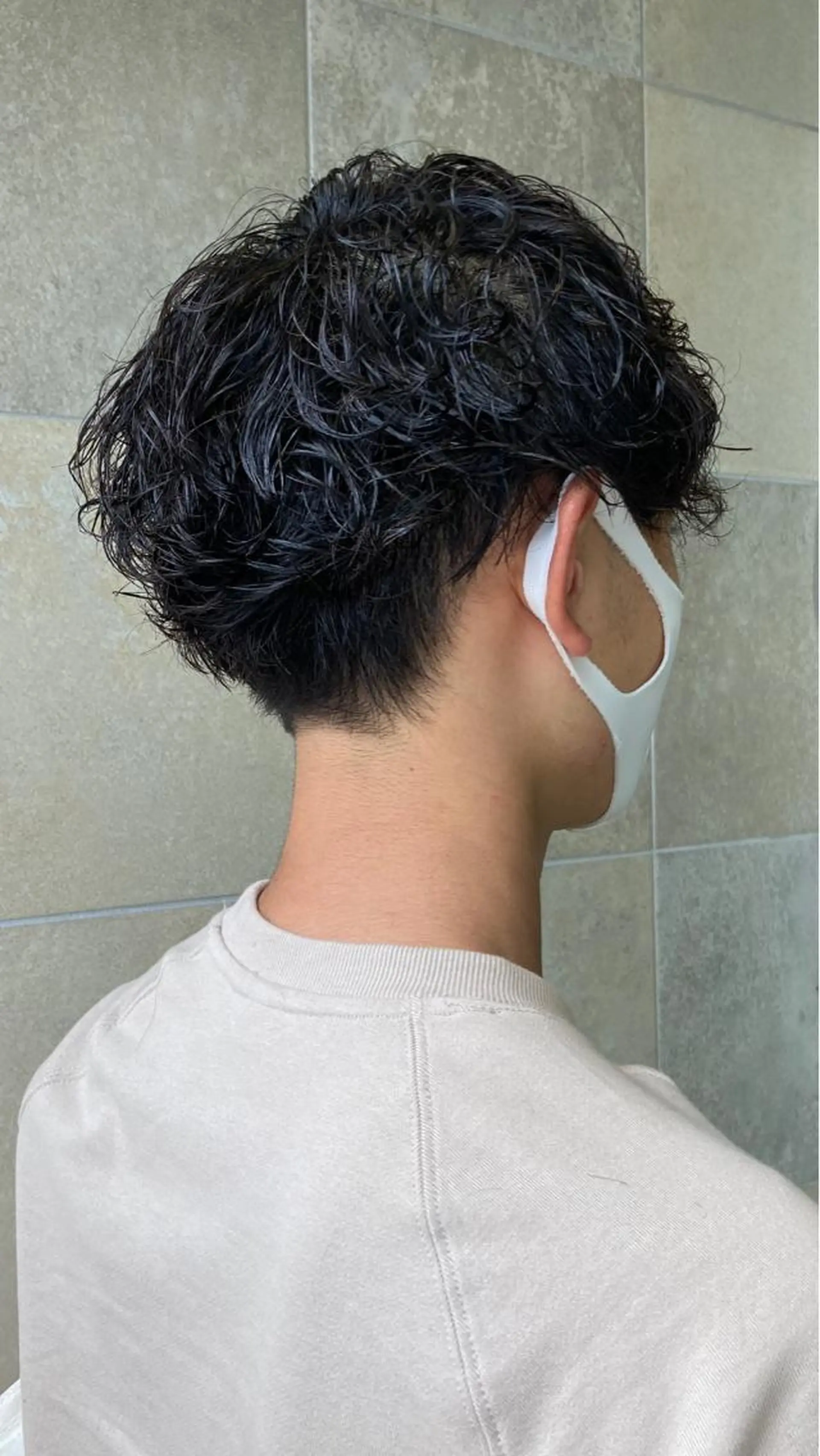 パーマ メンズ メンズパーマ スパイラルパーマ カット パーマ 田中 あかねのヘアスタイル