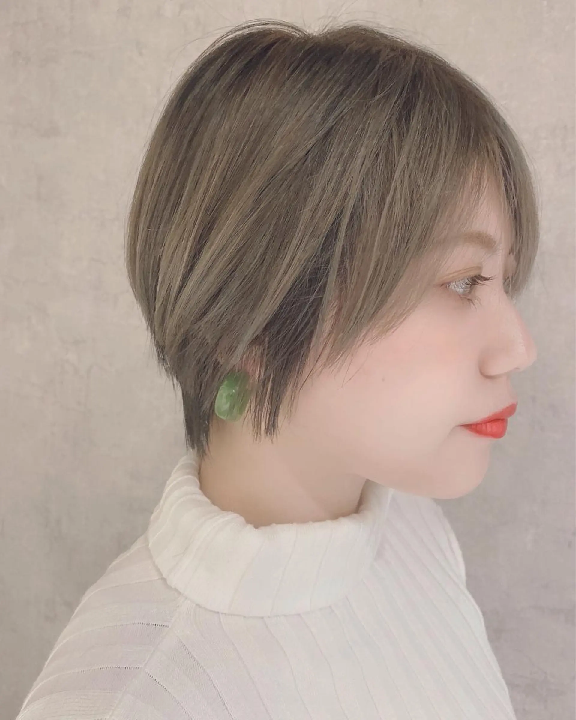 ショート レイヤーカット ショートヘア hairdressing salon　mulum所属・代表Masa 久屋大通駅30秒のヘアスタイル