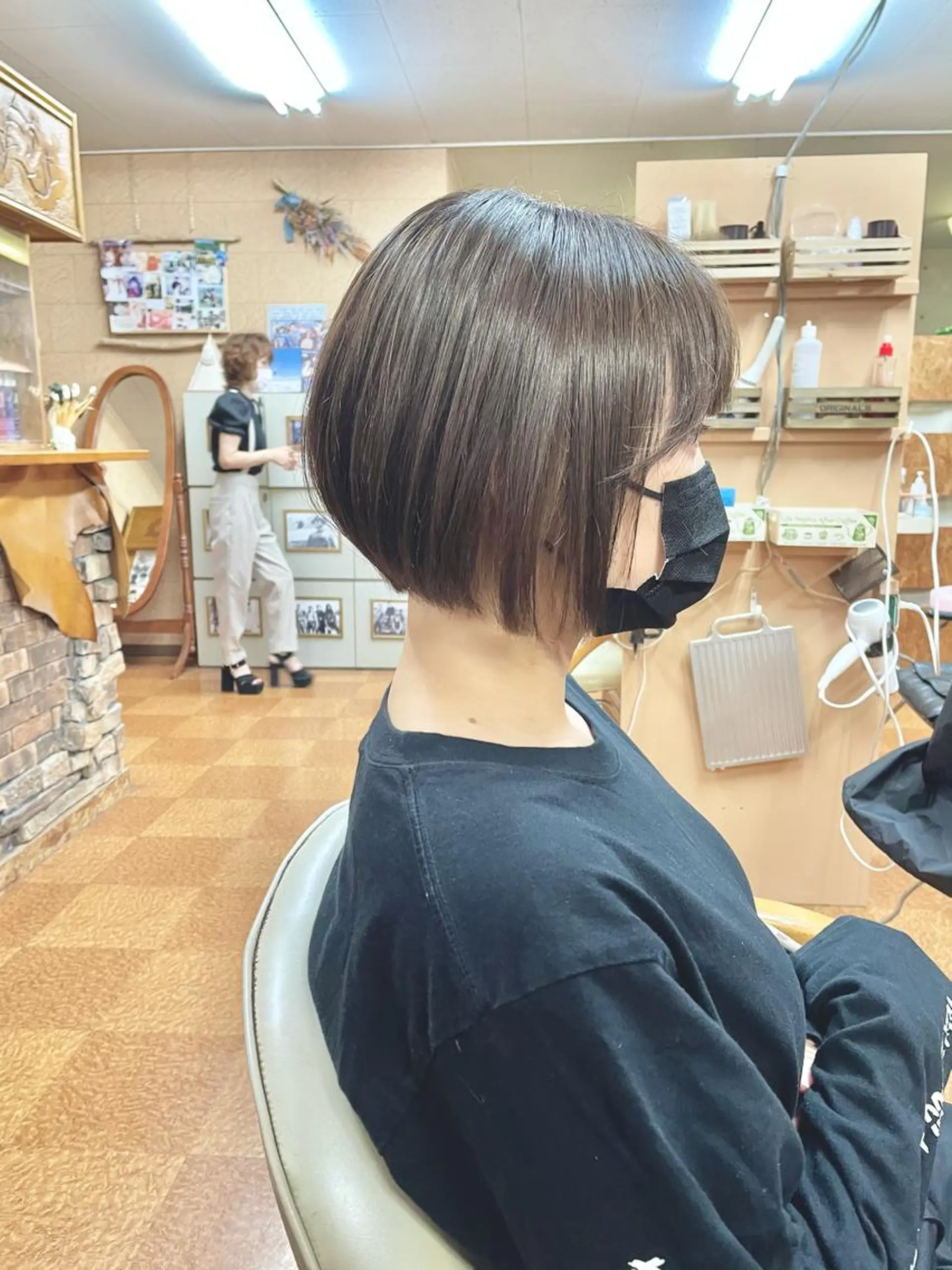ショート ショートボブ ボブ ショートヘア カット ヘアカラー トリートメント リバティークルー初石店所属・似合わせカット/ボブ 𓍼澁谷礼一のヘアスタイル