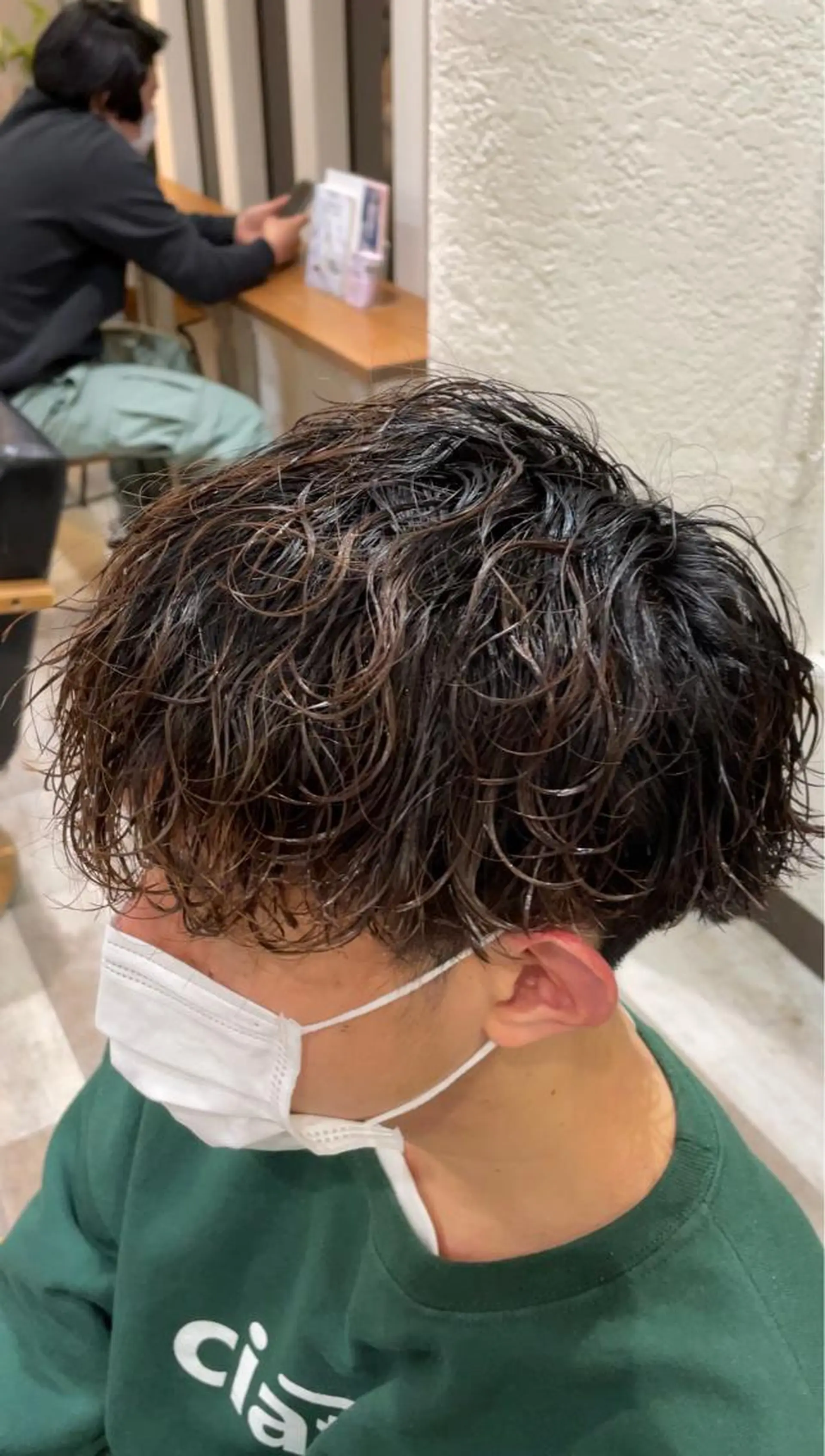 パーマ メンズ カット パーマ メンズパーマ特化 山﨑　歩のヘアスタイル