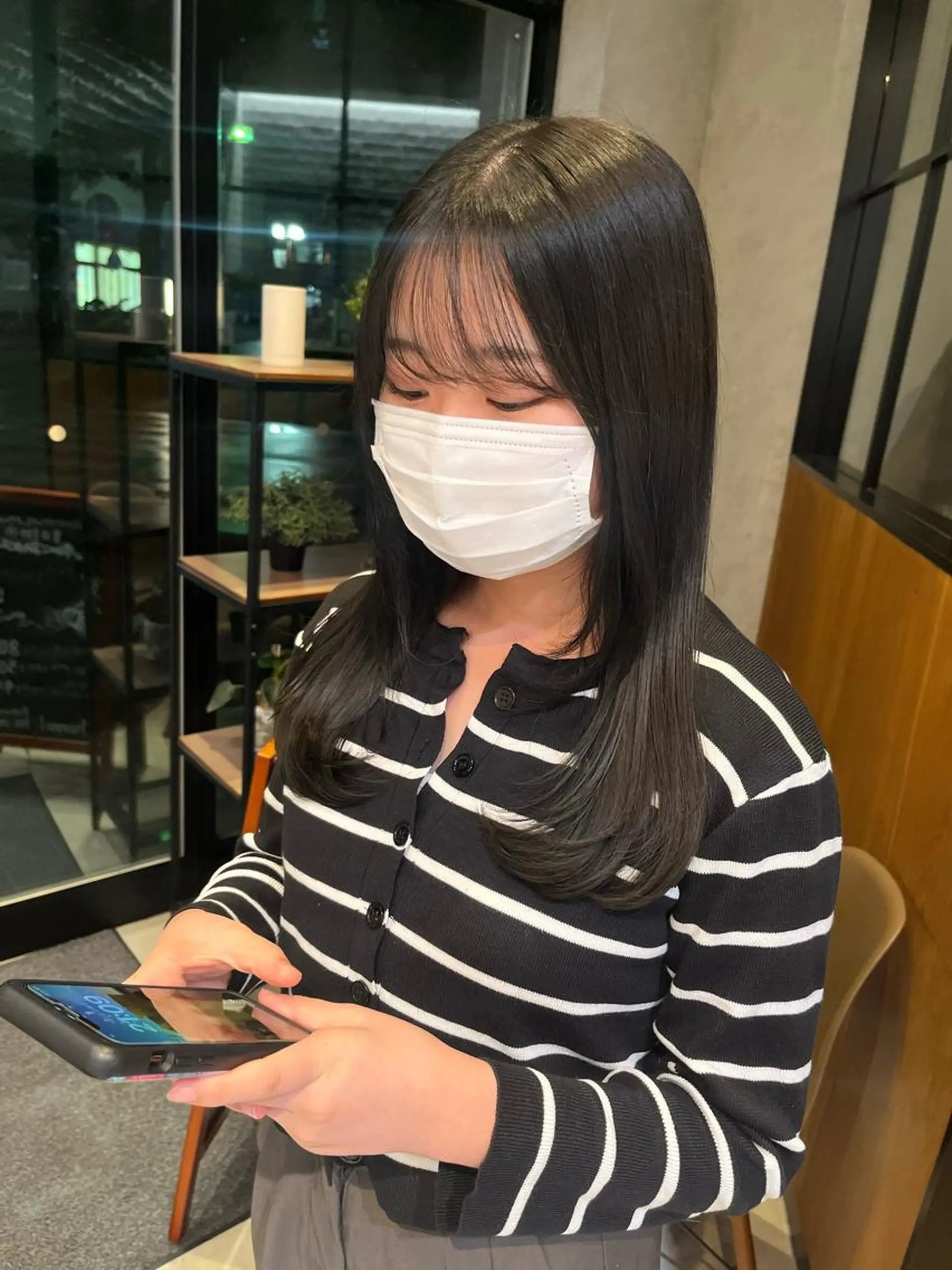 ロング カラー yuuri🎀/大宮 /韓国ヘア/レイヤーのヘアスタイル